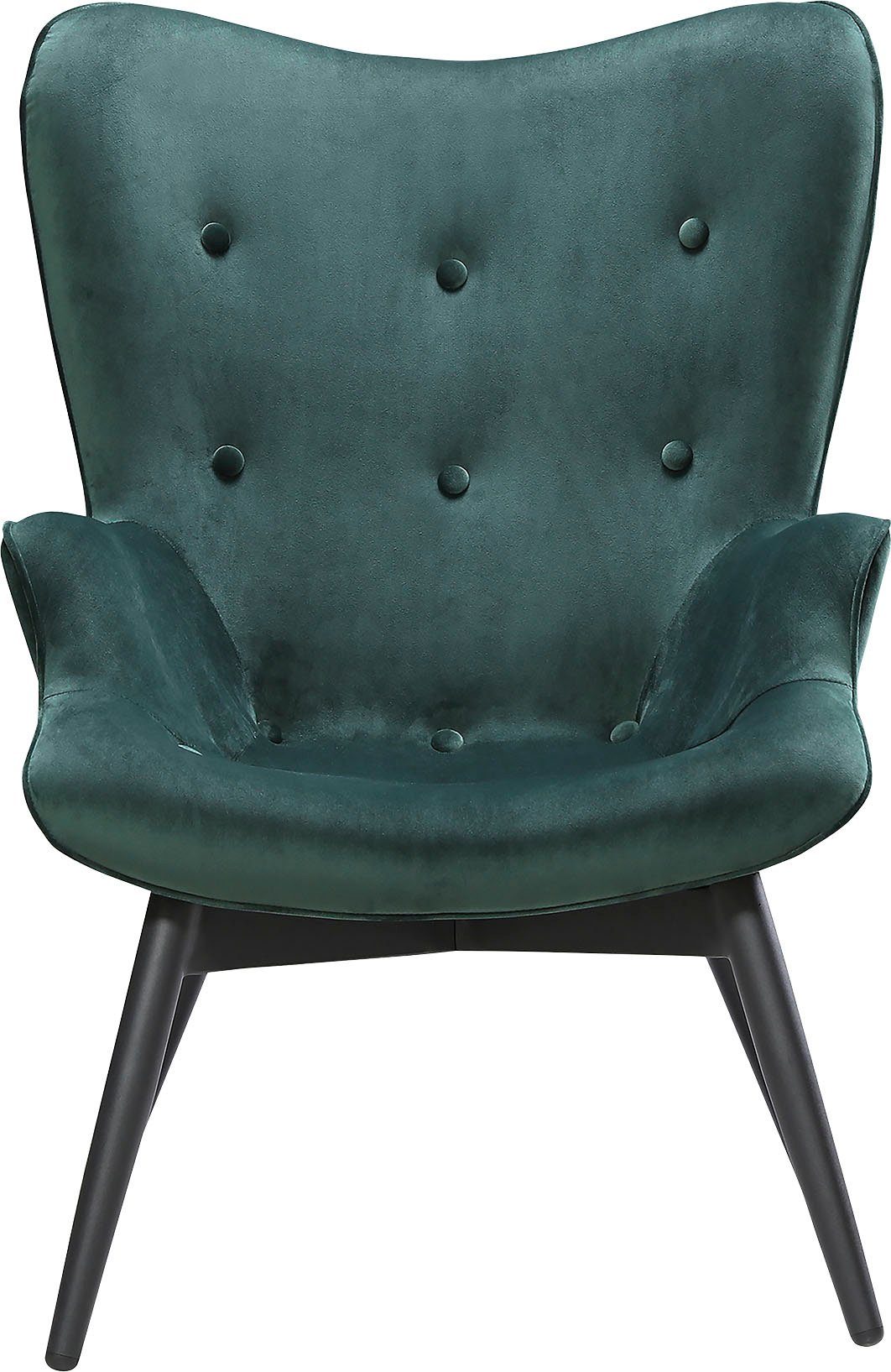 SalesFever Fauteuil Decoratieve knopen in de rugleuning (1 stuk)