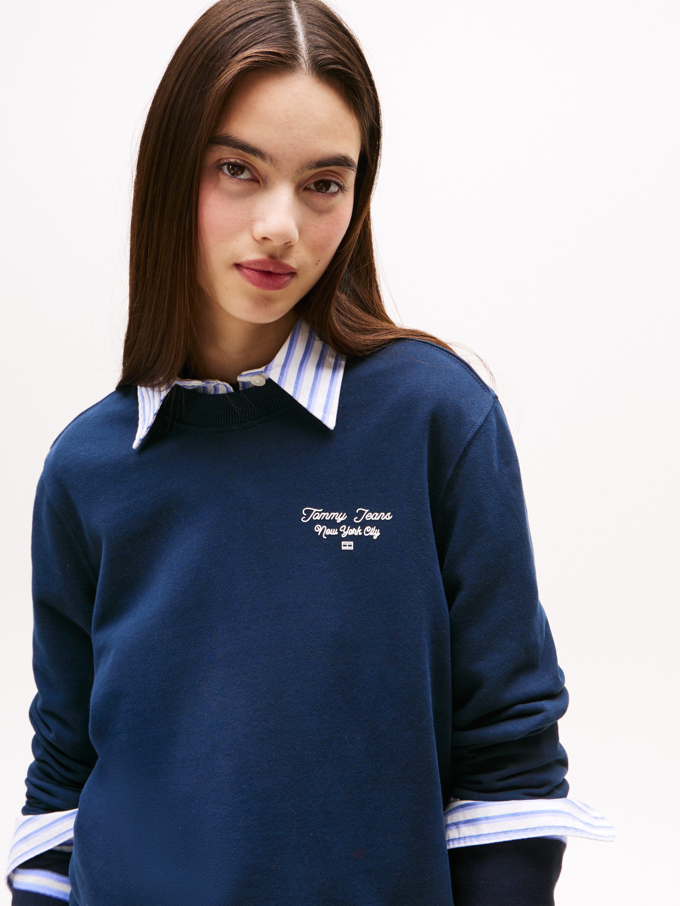 TOMMY JEANS Sweatshirt TJW REG ESS LOGO 1 CREW EXT