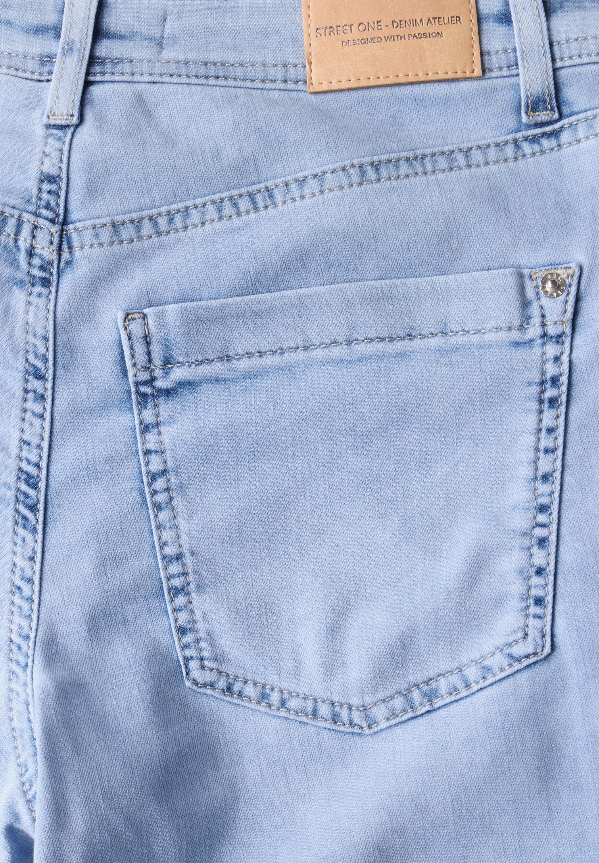 STREET ONE Wijde jeans in 5-pocket-stijl en met stretch