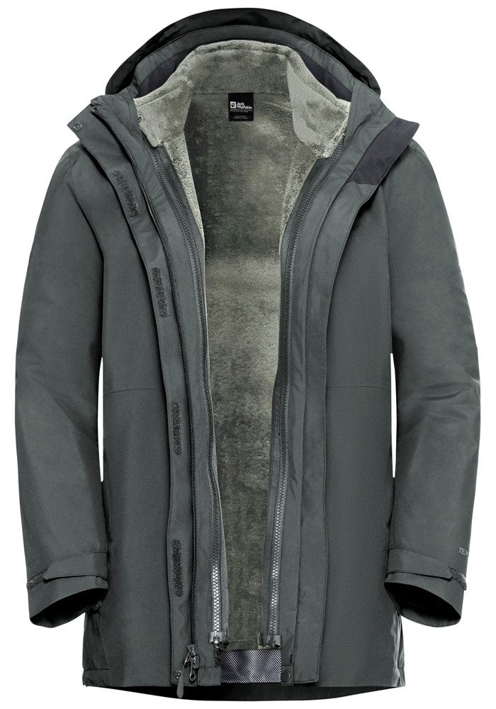 Jack Wolfskin Functioneel 3-in-1-jack ROTWAND 3IN1 JKT W