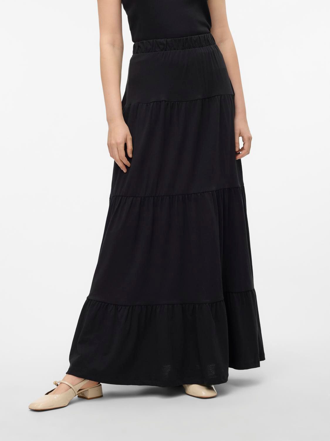 Vero Moda Maxirok VMMIA HW LONG SKIRT JRS SPE