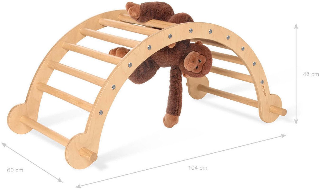 Pinolino® Klimrek Kletterbogen und Wippe »Kari«