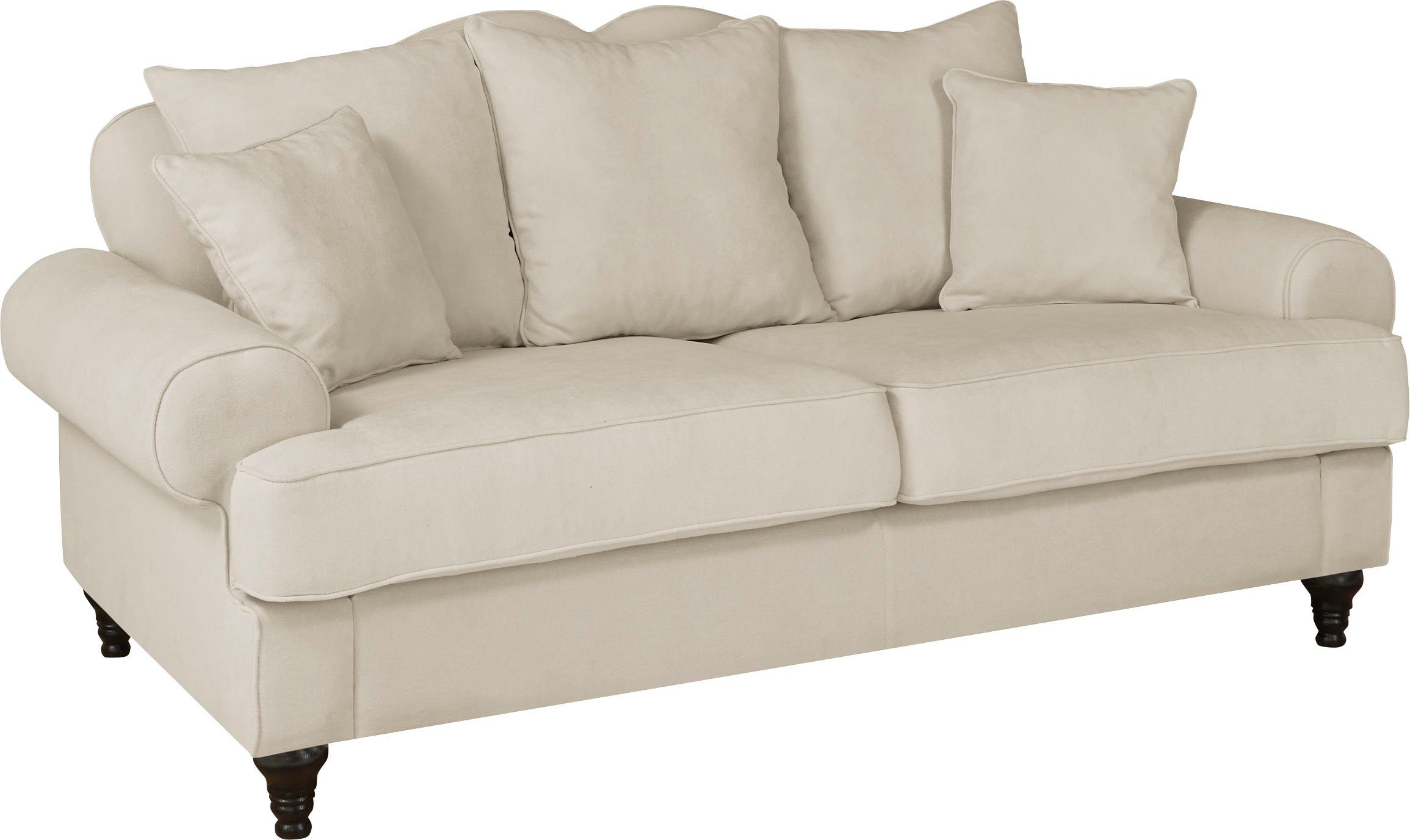 Home affaire 3-zitsbank Westminster met binnenveringsinterieur