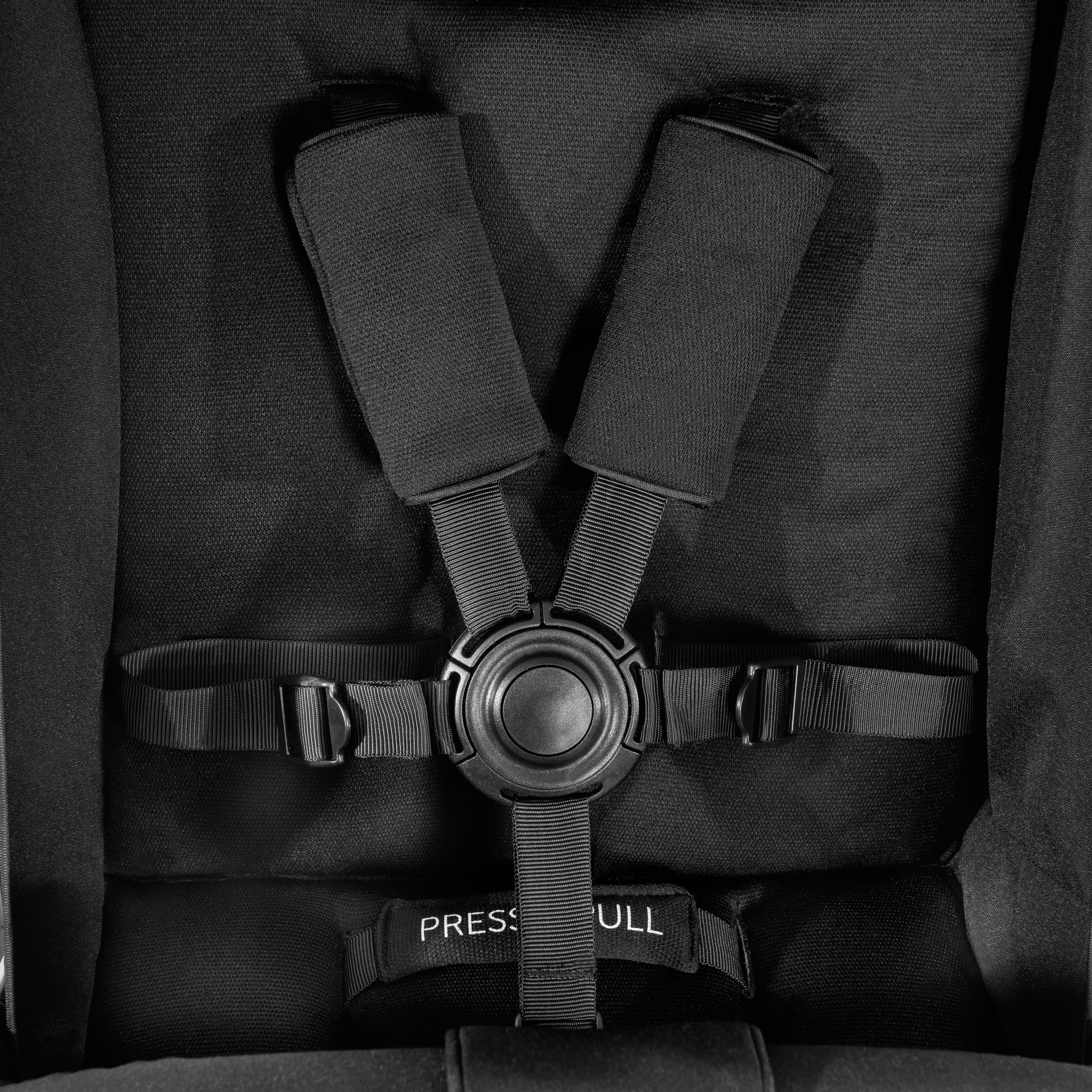 Hauck Kinderwagen met drie wielen Rapid 3R, black met draaibaar en vergrendelbaar voorwiel