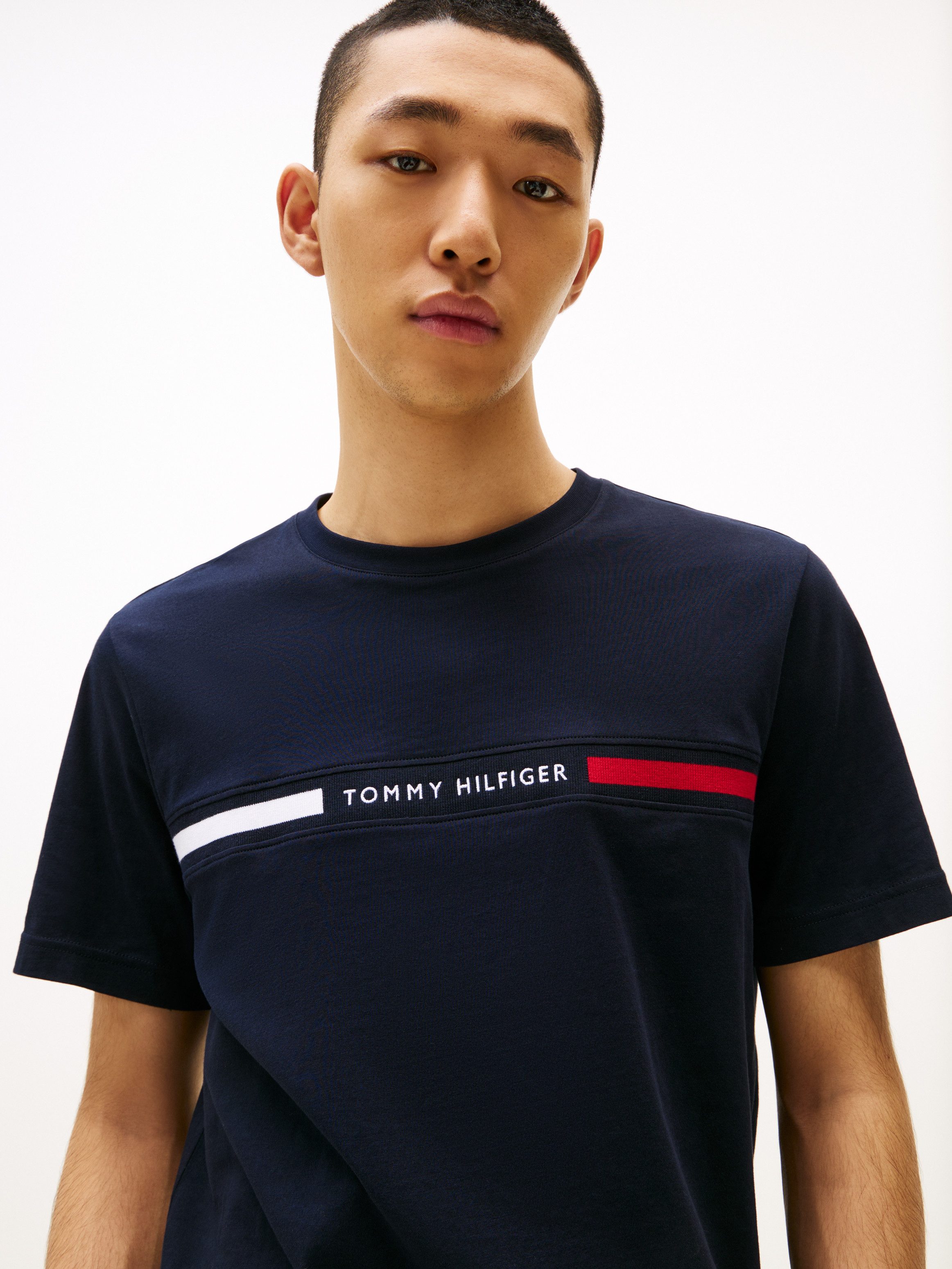Tommy Hilfiger T-shirt HILFIGER CHEST INSERT TEE