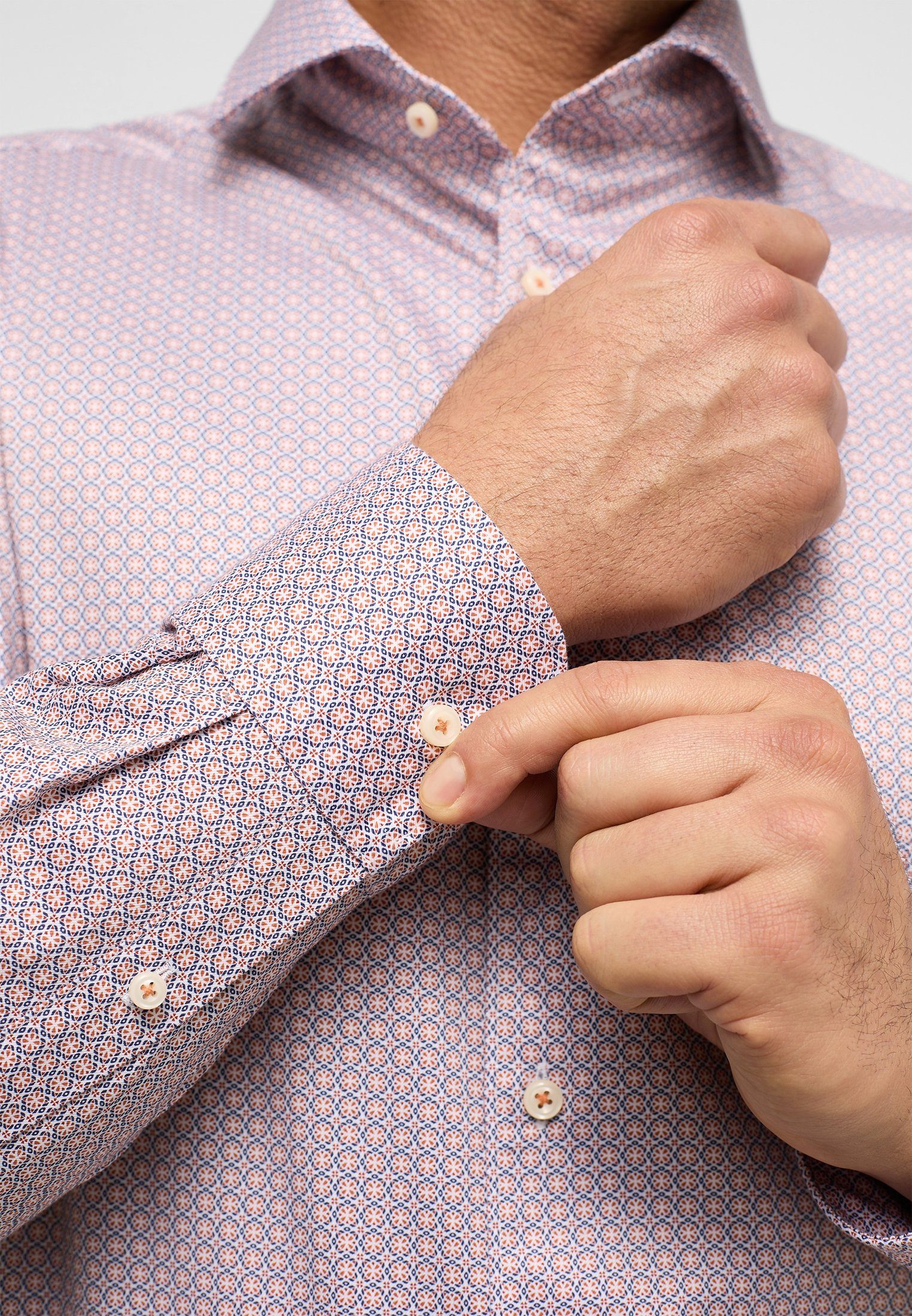 Eterna Overhemd met lange mouwen Comfort fit