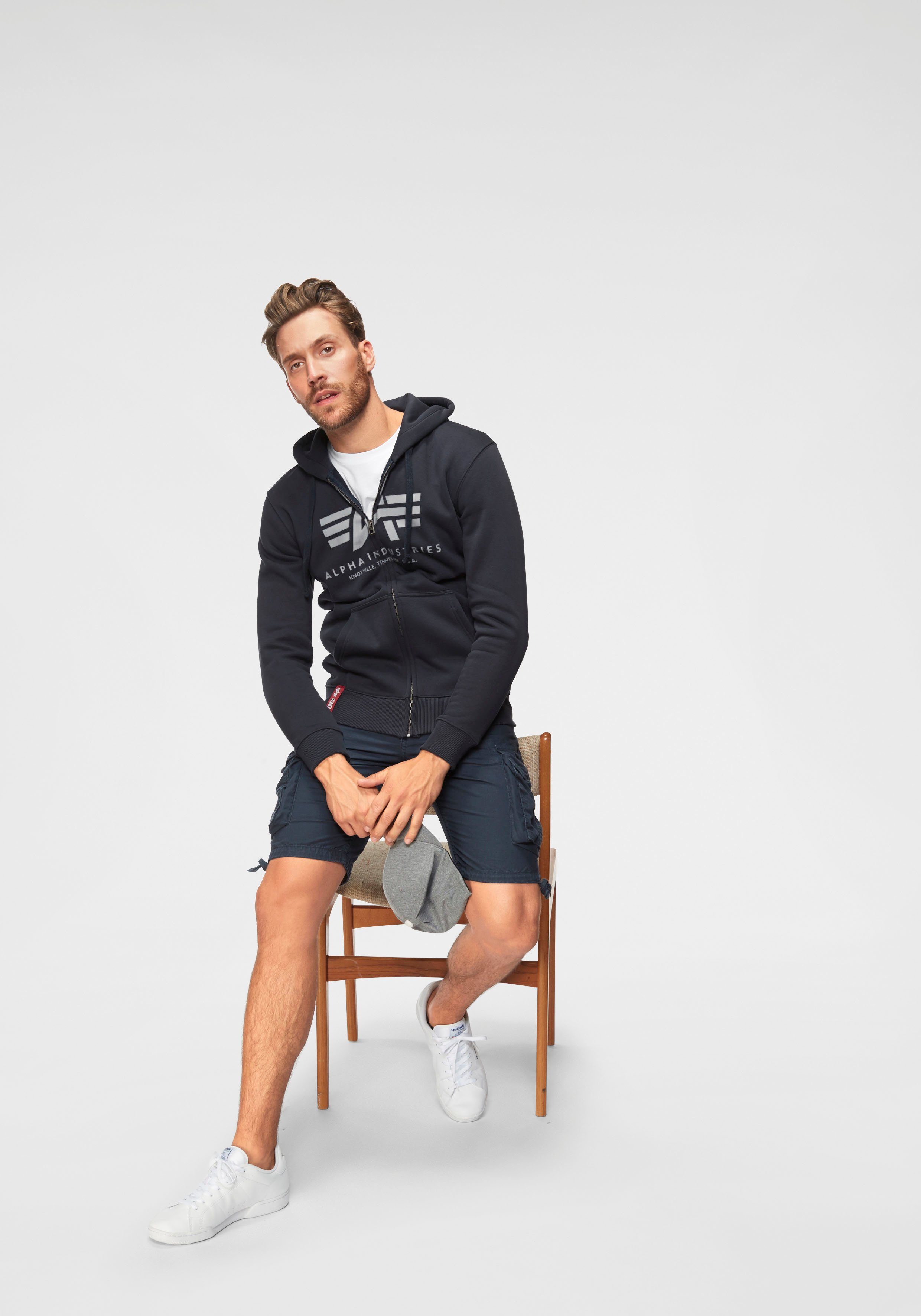 Alpha Industries Capuchonsweatvest BASIC ZIP HOODY