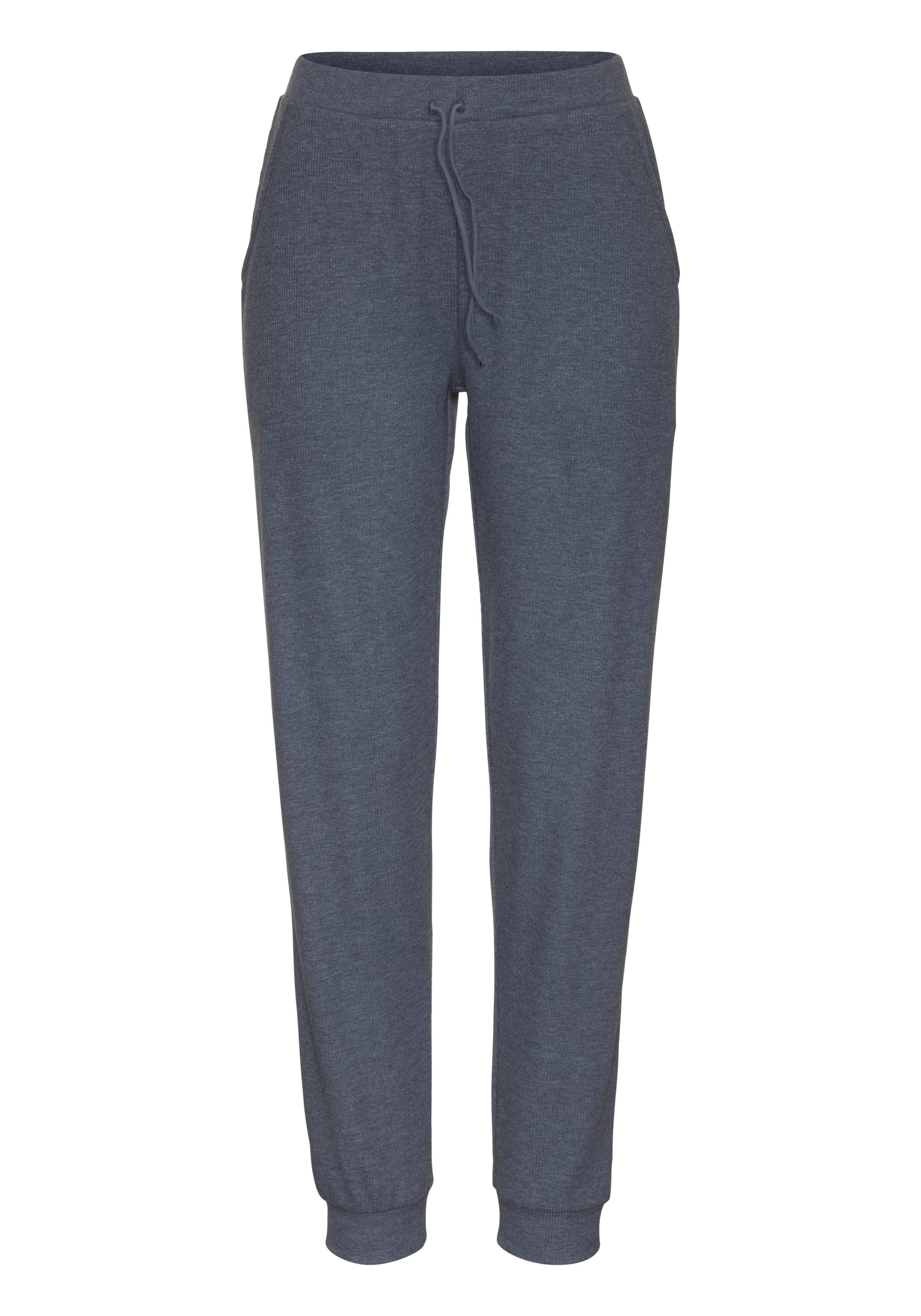 Vivance Dreams Pyjamabroek in zachte ribkwaliteit