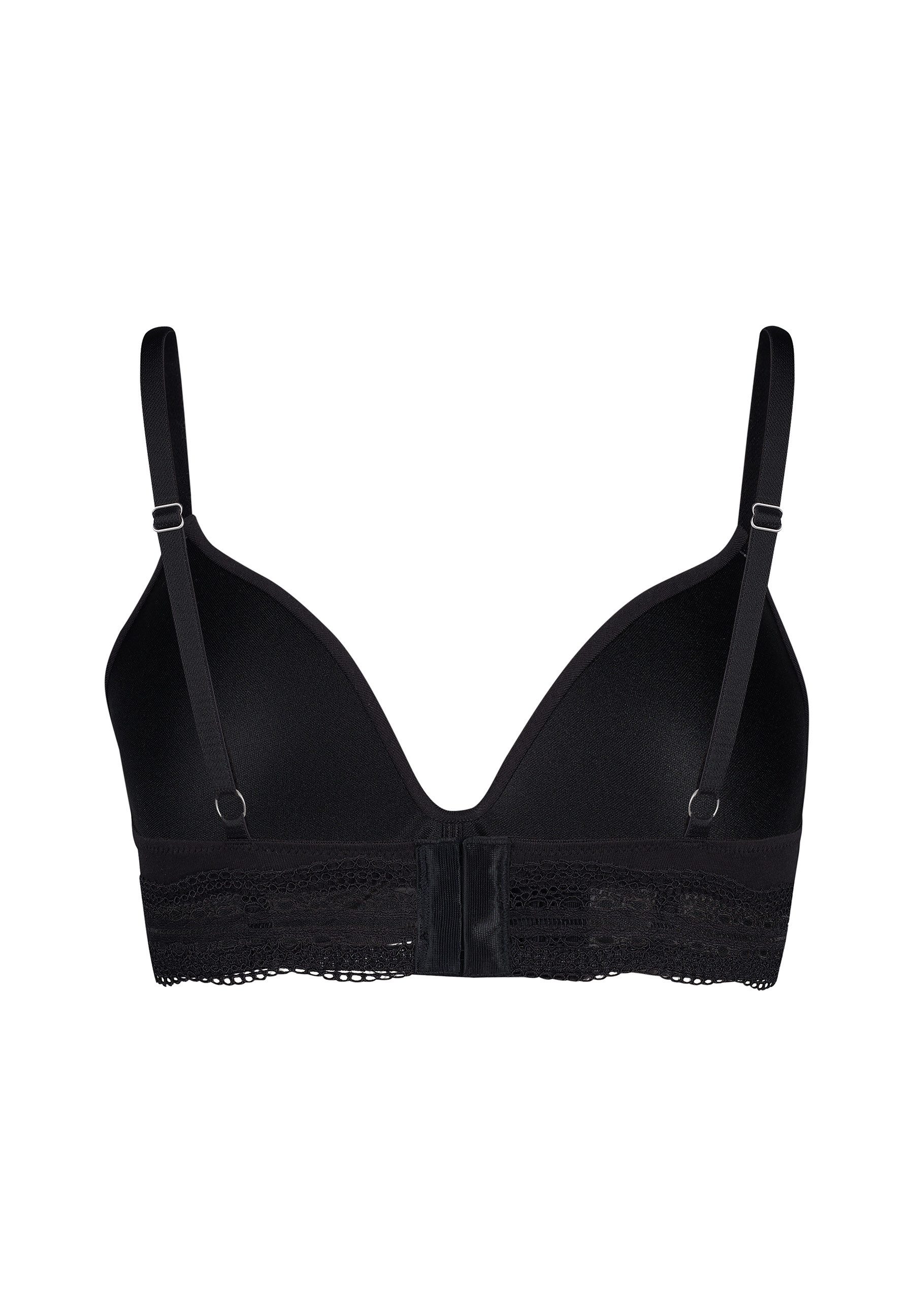 Skiny® Triangel-bh Classicotton Fijne kant aan de achterzijde van de onderborstband