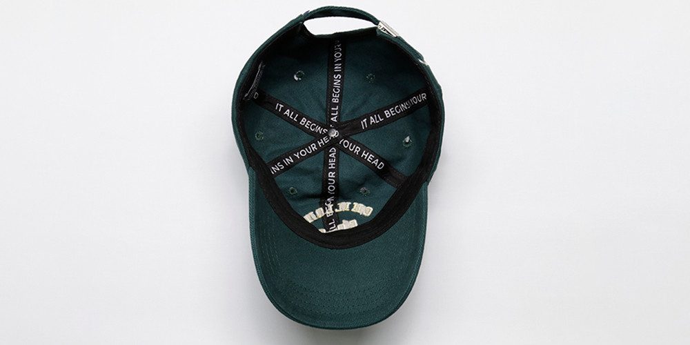 chillouts Baseball pet Woodland Hat met moderne logo-borduursel