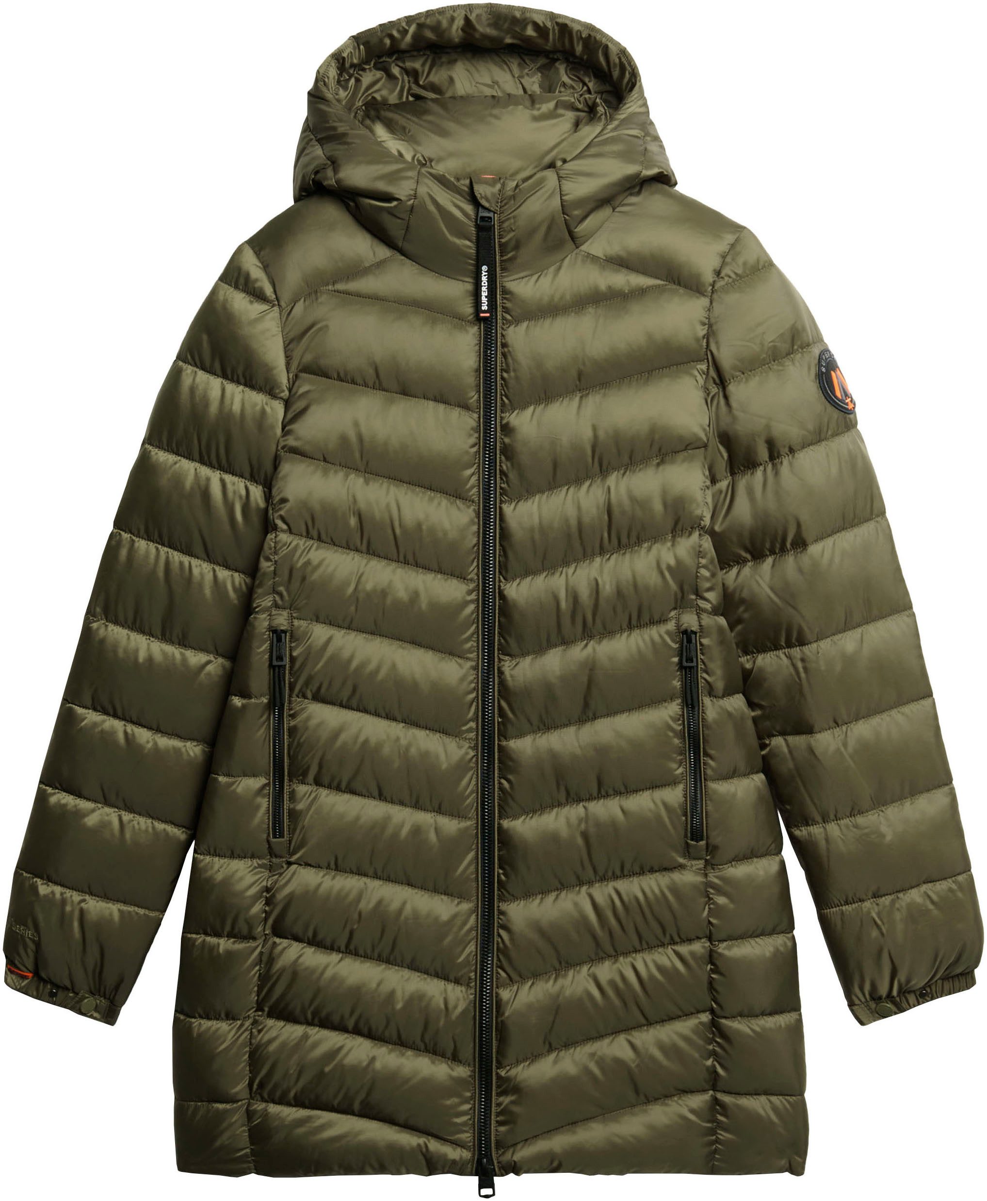 Superdry Gewatteerde jas HOODED FUJI MID GEWATTEERDE JAS