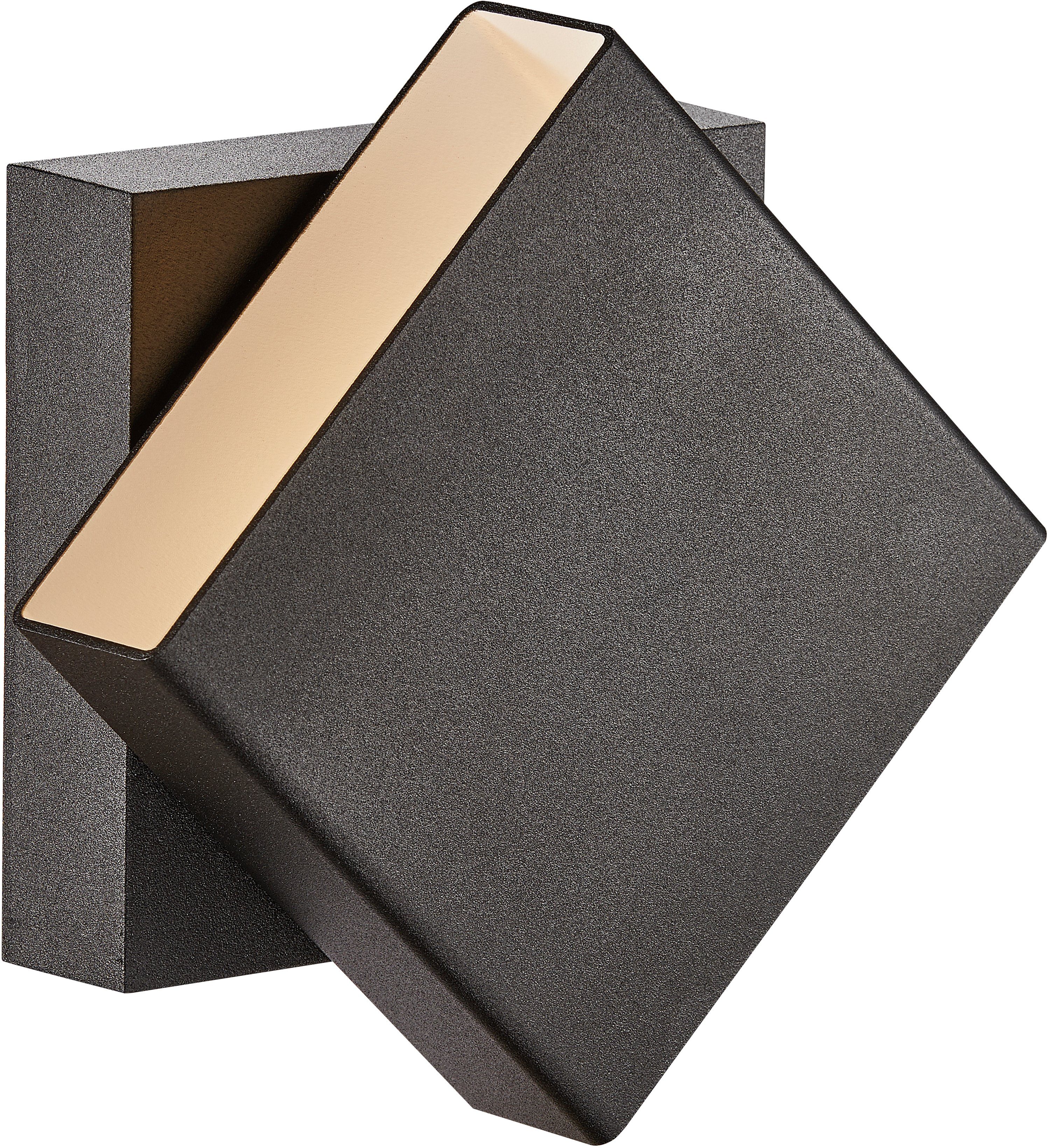 Nordlux Ledwandlamp voor buiten Turn Draaibaar magneetscherm,incl. led module, IP54 voor...
