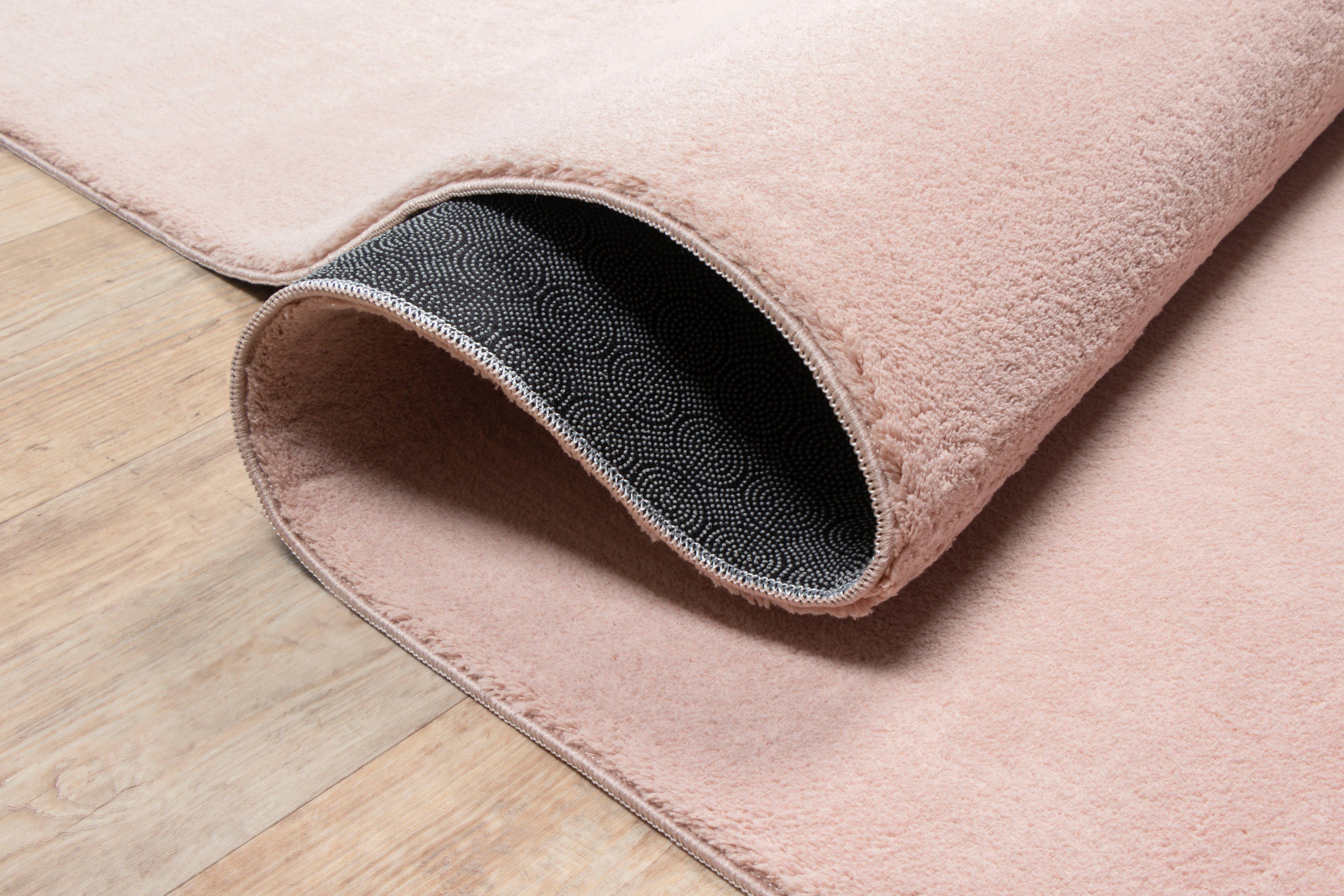merinos Vloerkleed Loft 37, vloerkleed van imitatiebont zacht en knus, bont gevoel, anti-slip onderkant,