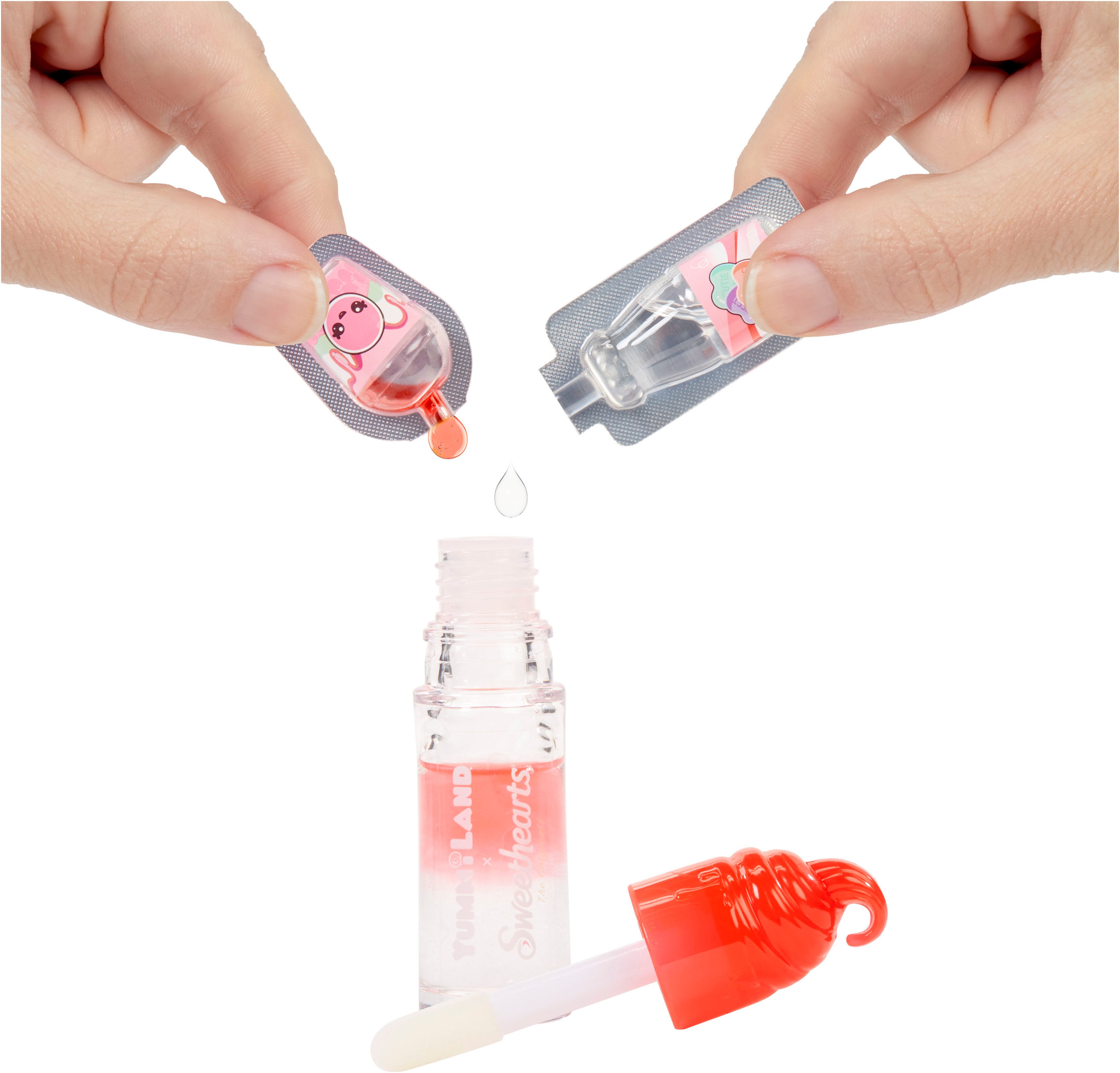 Mini-pop Yummiland Sweet Lip Gloss-Ruby Hearts