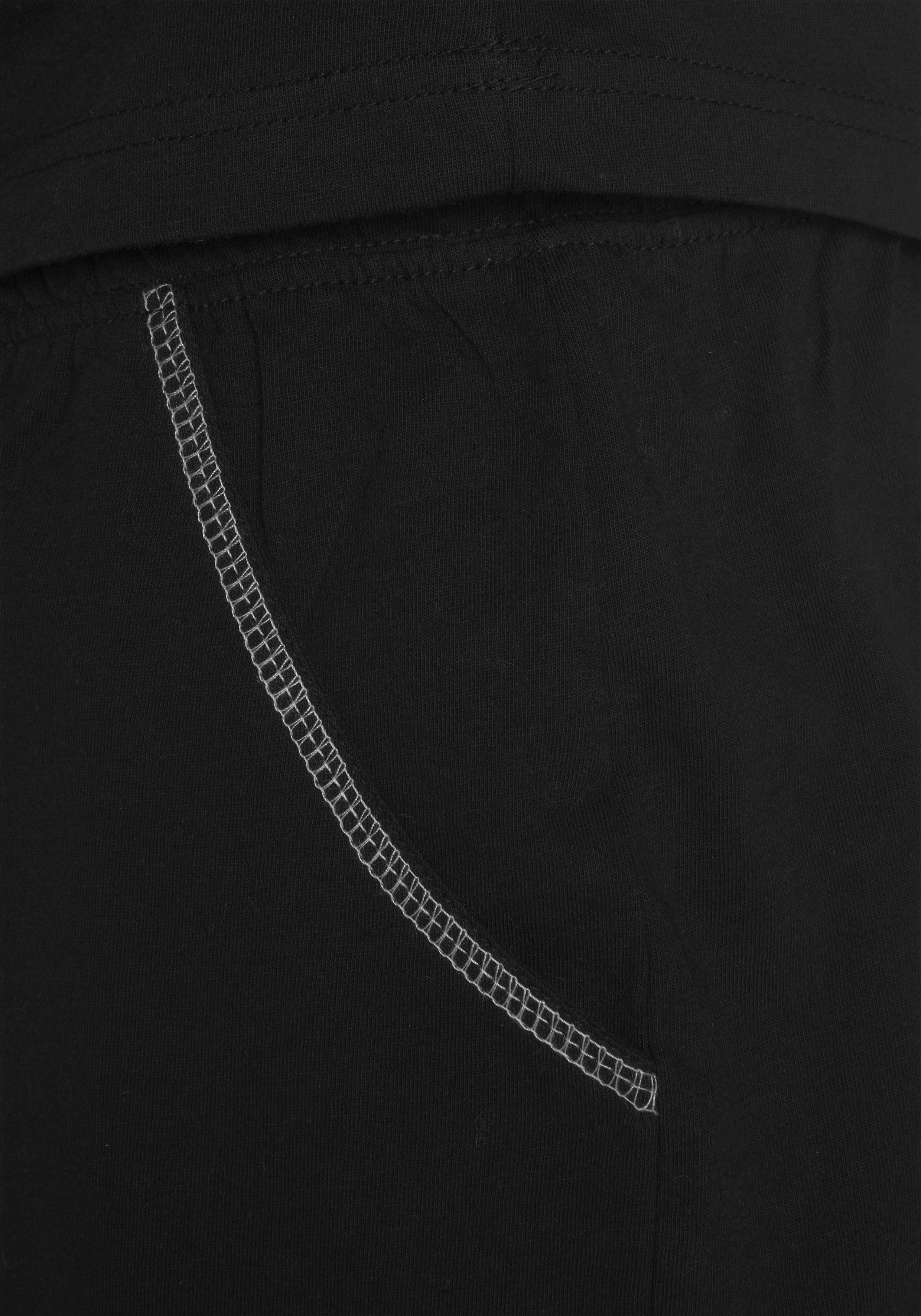 KangaROOS Shortama met slogan-frontprint (2-delig, 1 stuk)