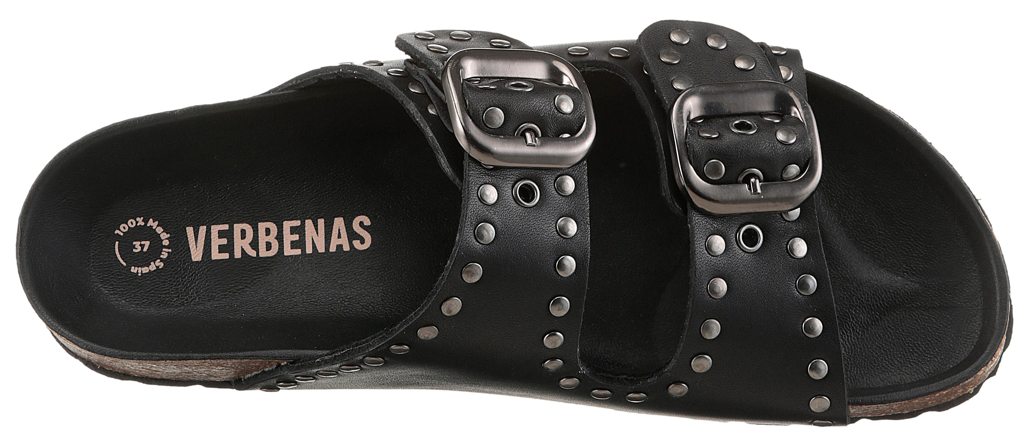 VERBENAS Slippers Randell Napa Tachas , zomerschoen, vrijetijdsschoen, festival schoen, vakantieschoen, huisschoen