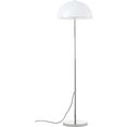 elbgestoeber staande lamp elbhelm chroomkleur, met witte kap, in hoogte verstelbaar, h: 140 cm wit