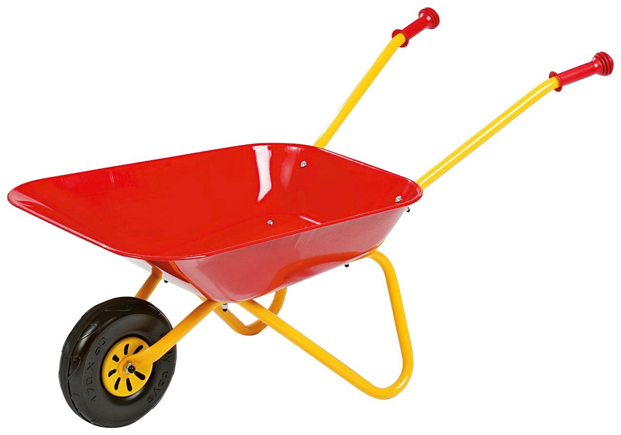 rolly toys® Kruiwagen Rolly metalen kruiwagen, geel/rood