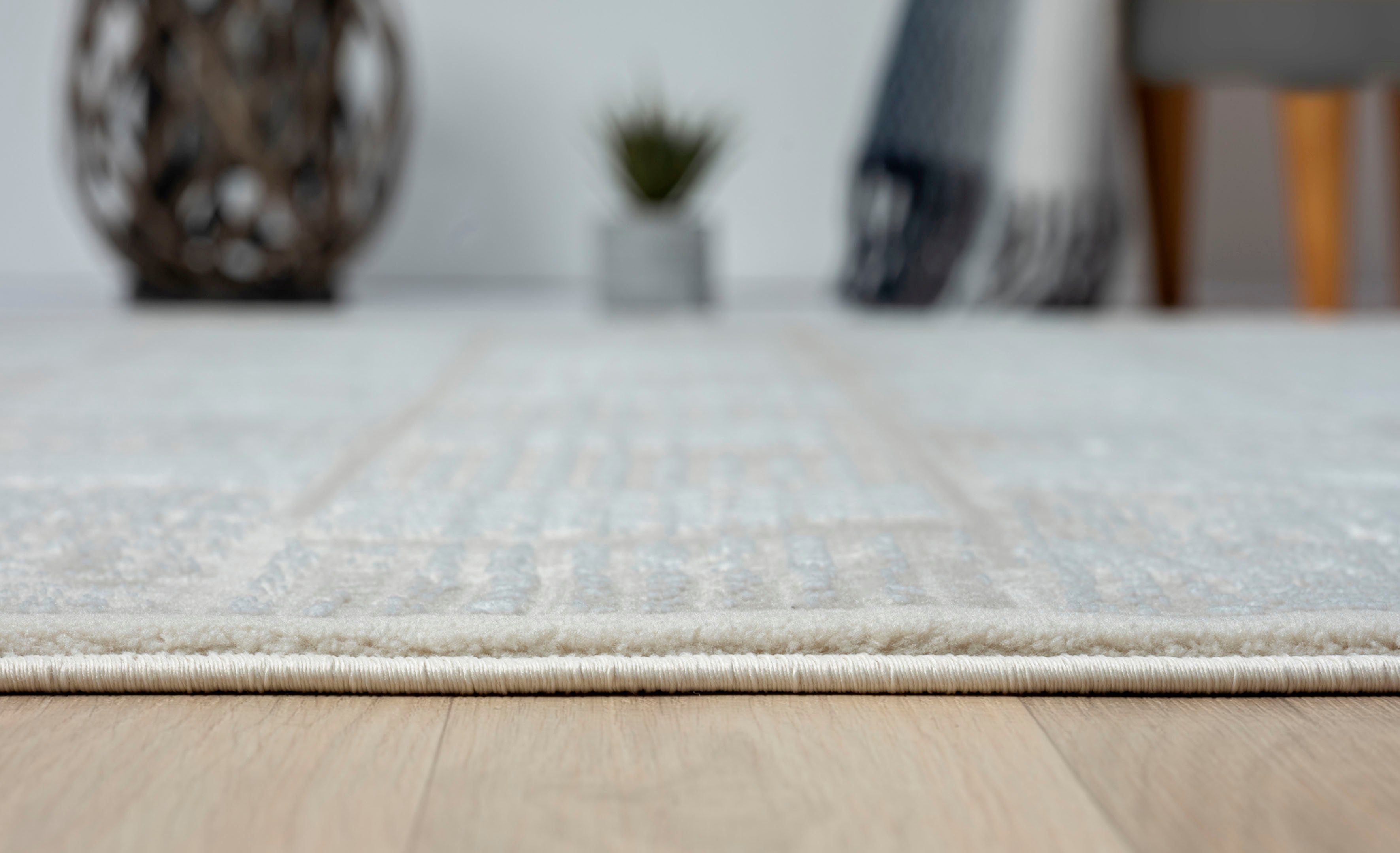 Myflair Möbel & Accessoires Vloerkleed Mijn huis voorraadopruiming Kortpolig, retro-stijl, bijzonder zacht door microvezel, met franjes