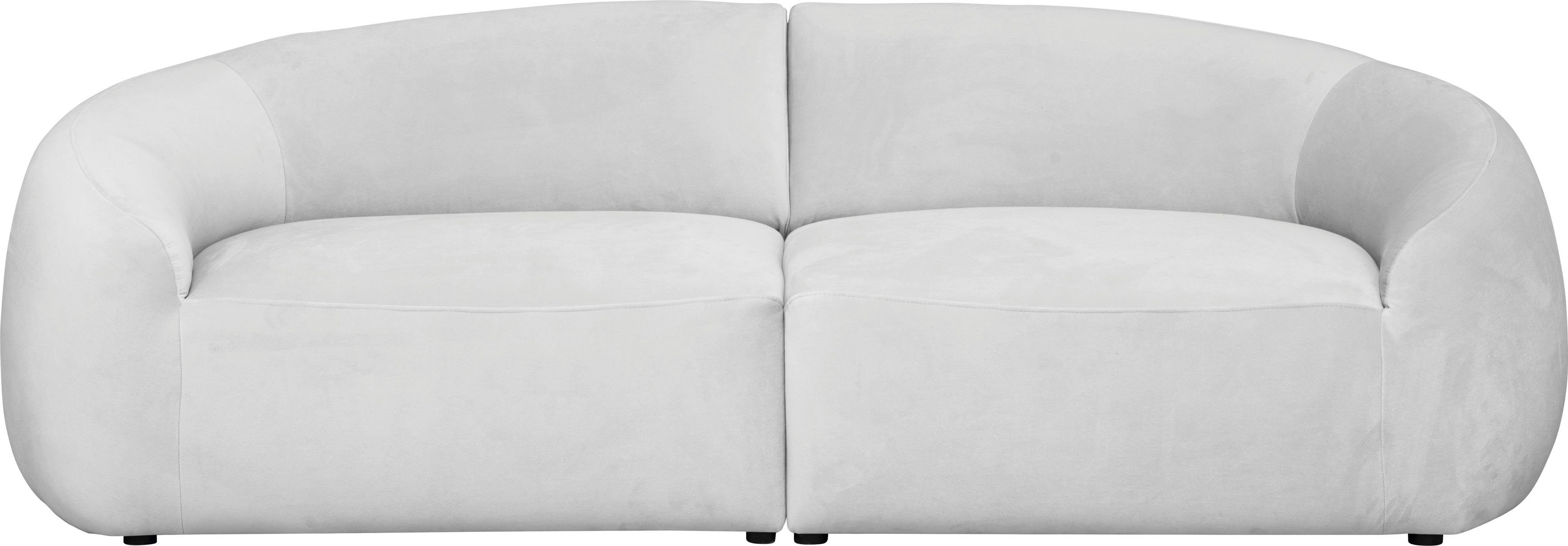 LeGer Home by Lena Gercke Megabank YANI designerbank, organische vorm, afmetingen B/D/H: 240/64/81 cm