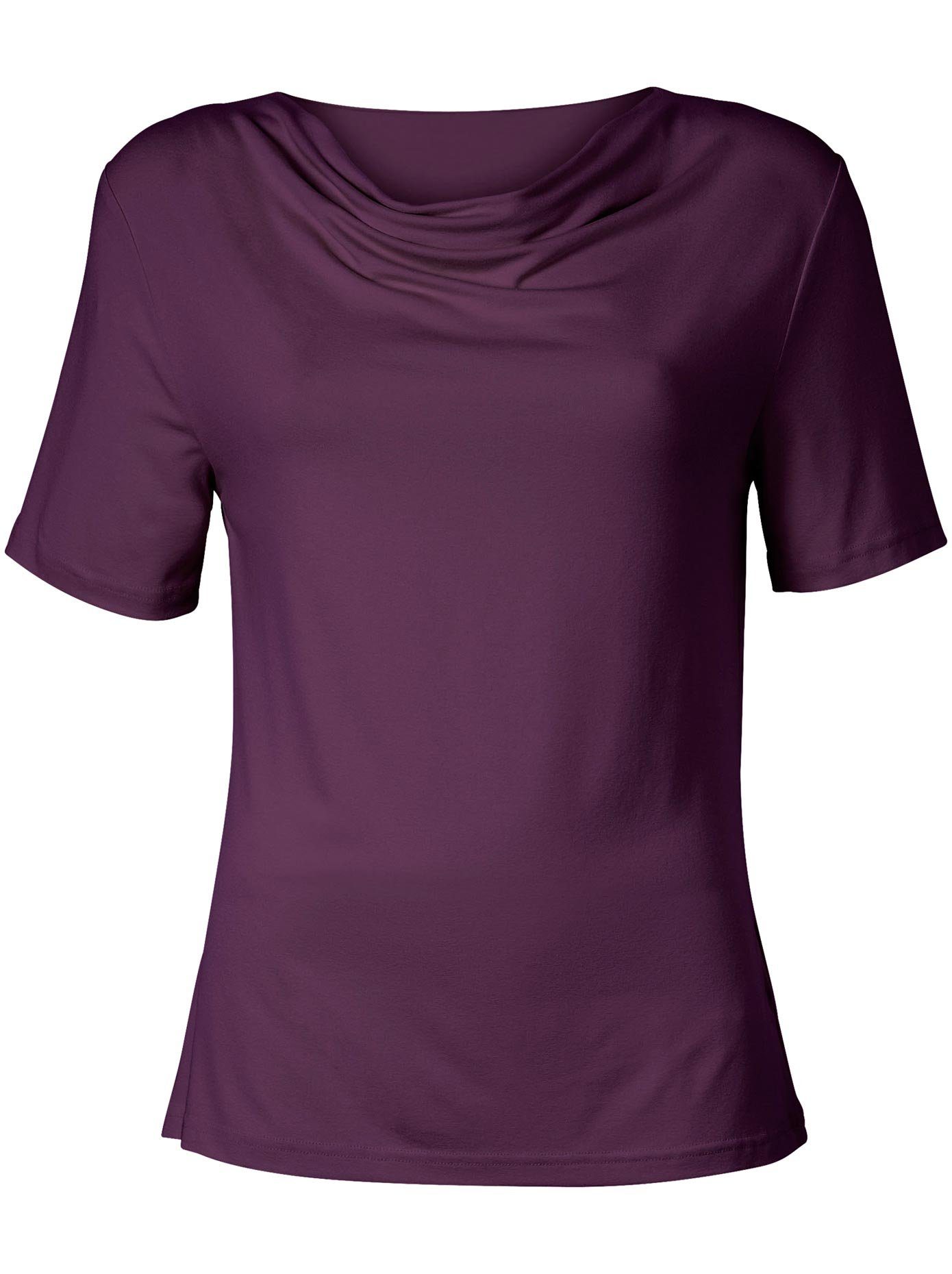 Classic Inspirationen Shirt met cascadehals Shirt (1-delig)