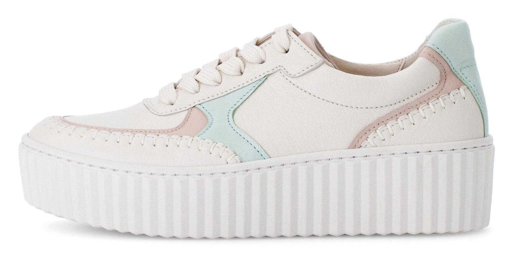 Gabor Plateausneakers , vrijetijdsschoen, lage schoen, veterschoen met best fitting-uitrusting