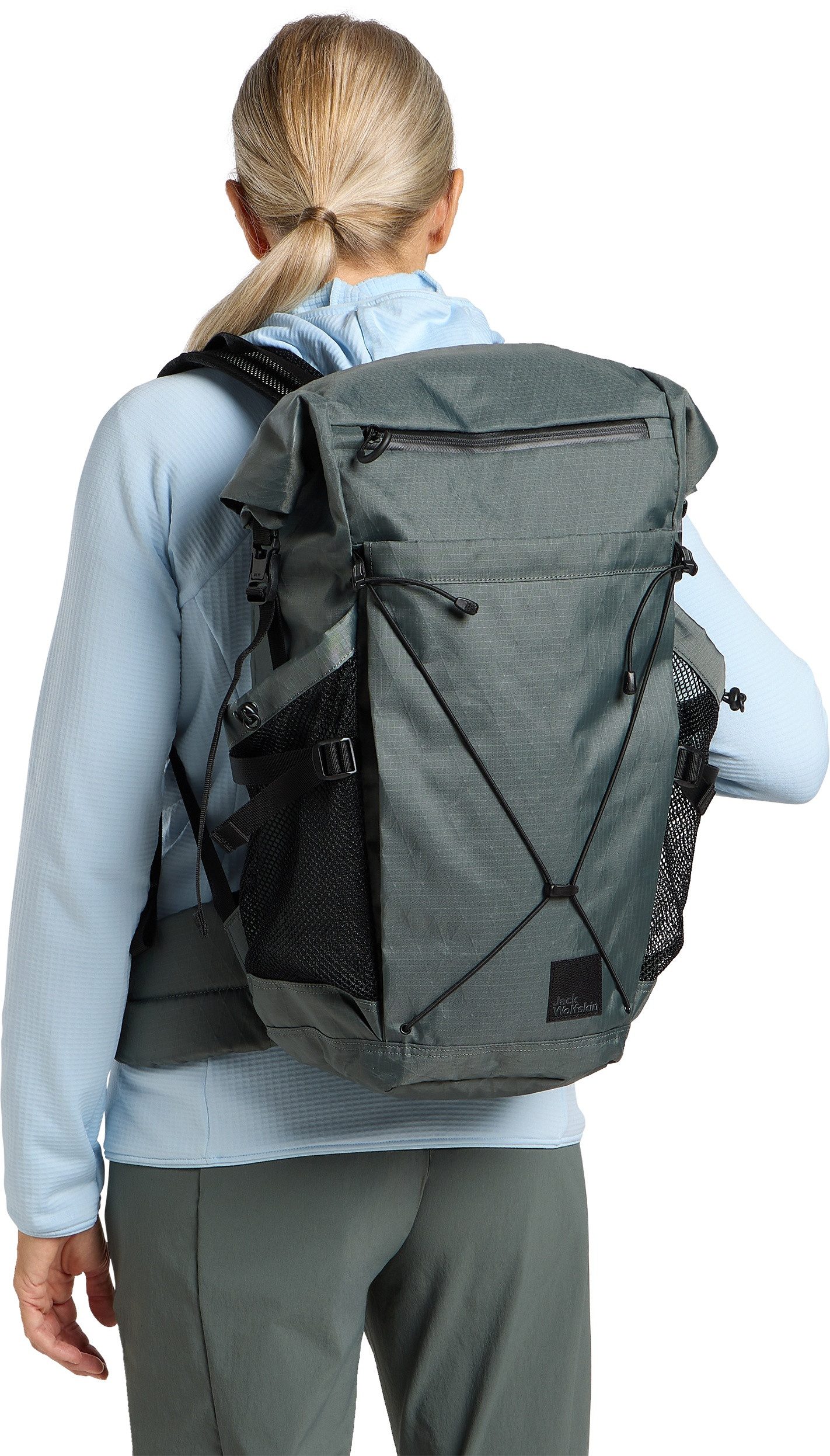 Jack Wolfskin Rugzak WANDERMOOD ROLLTOP 30 unisex rugzakken maat One Size groen