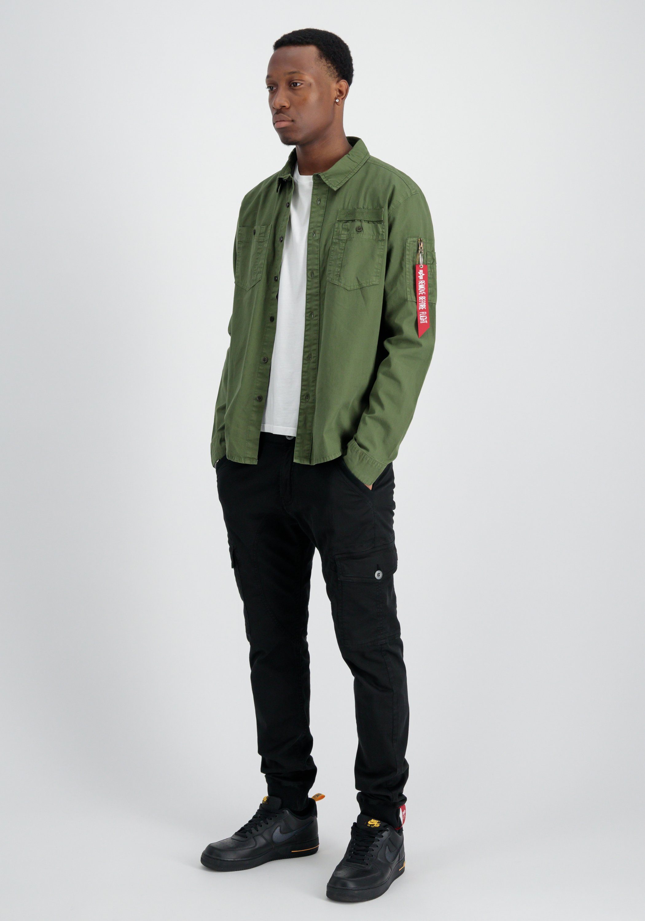 Alpha Industries Oversized shirt Alpha Industries Men - Shirts Air Force EMB Shirt
