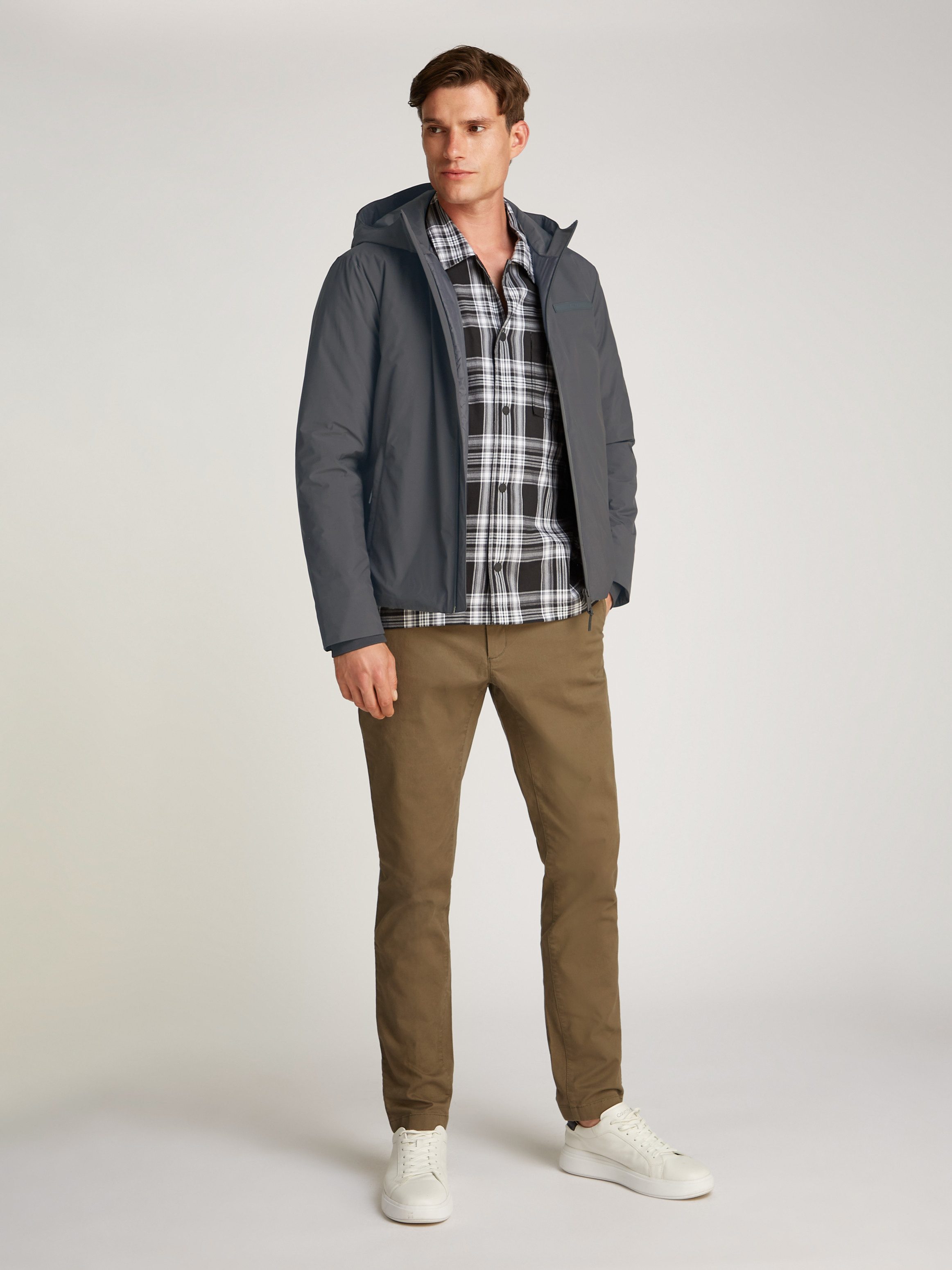 Calvin Klein Outdoorjack TECHNICAL NON-QUILT JACKET HOOD