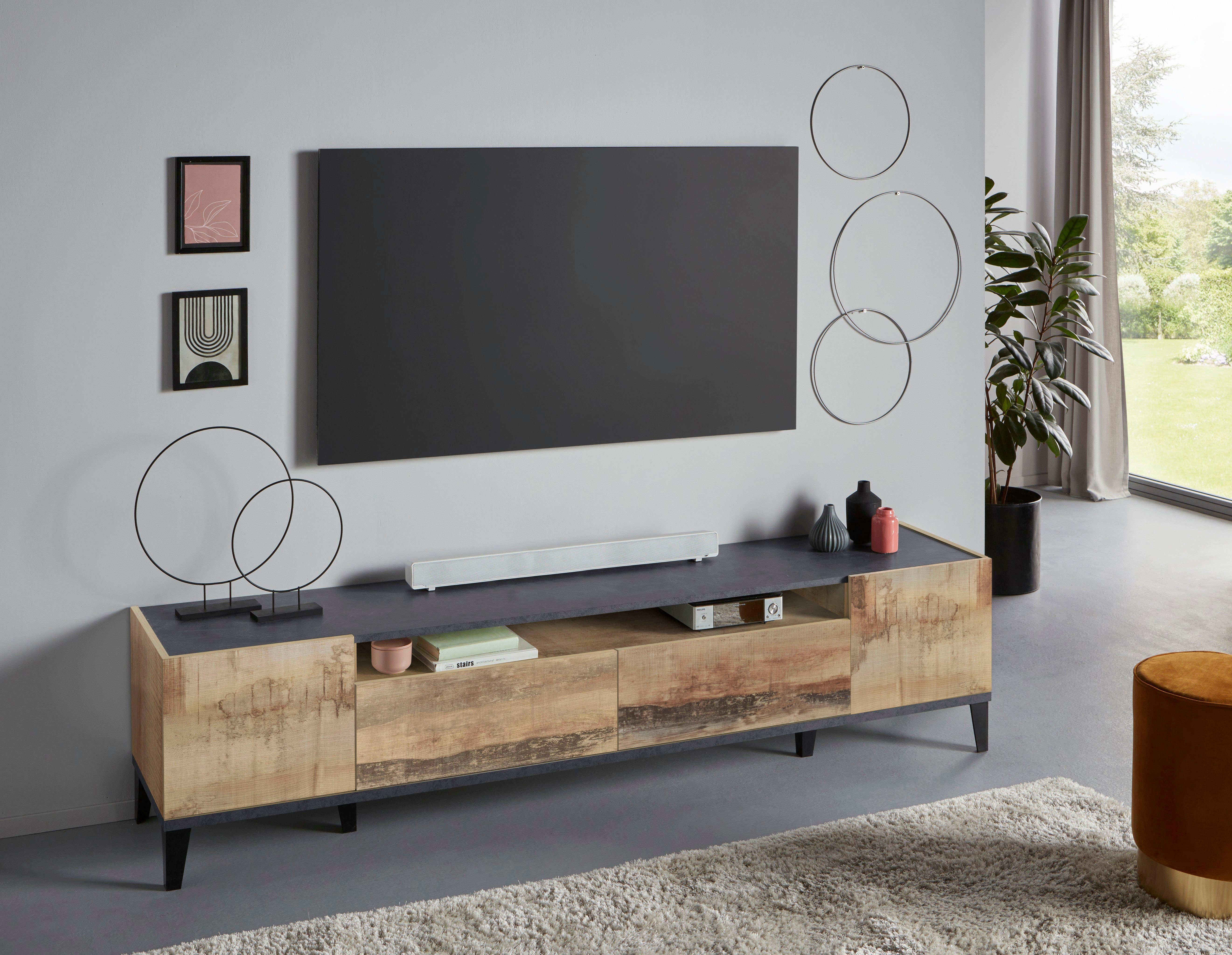 Inzet Kreet Anekdote Tecnos Tv-meubel SUNRISE Breedte 200 cm makkelijk gevonden | OTTO