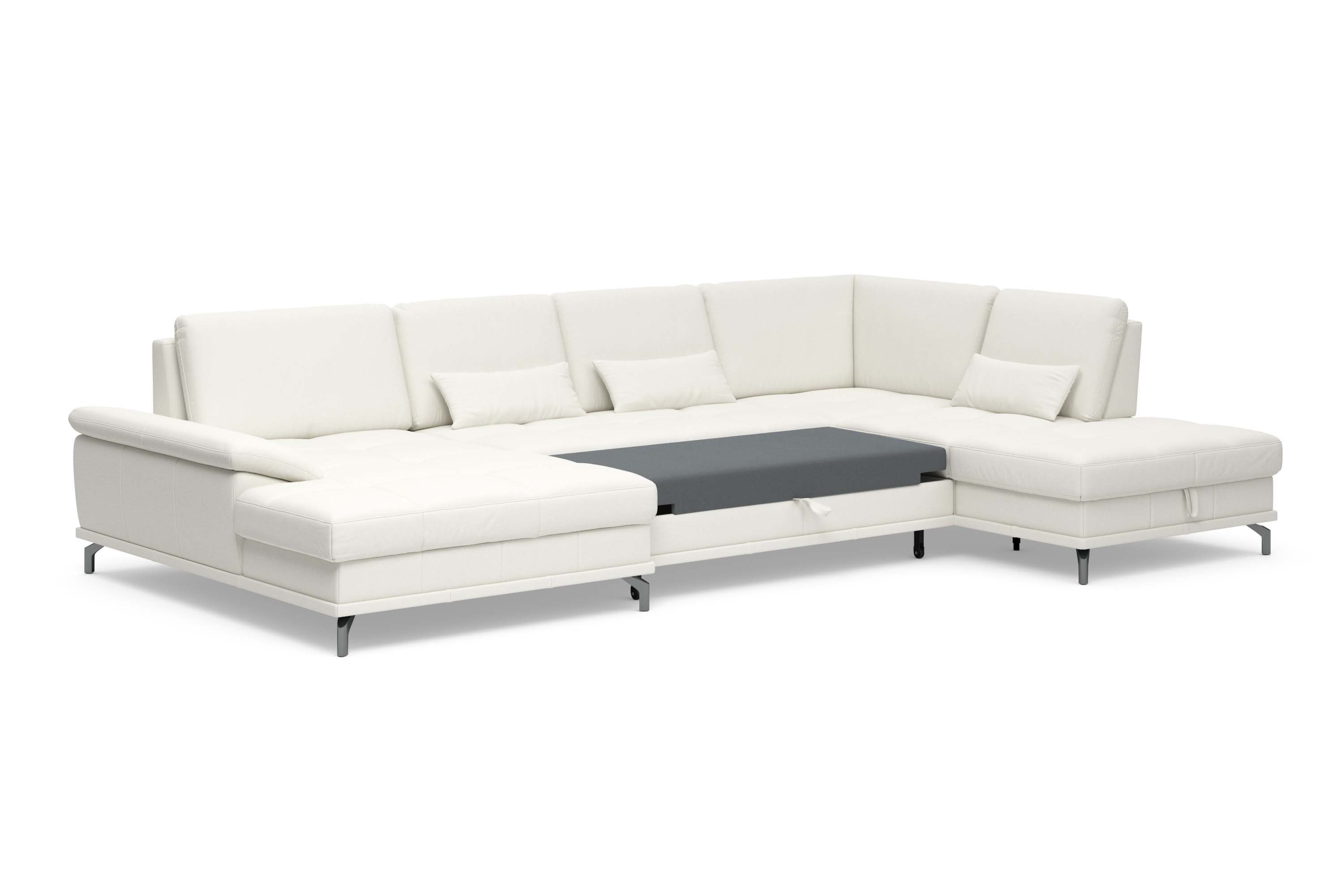 Places of Style Zithoek Costello U-vorm, met zitdiepteverstelling, armleuningverstelling en