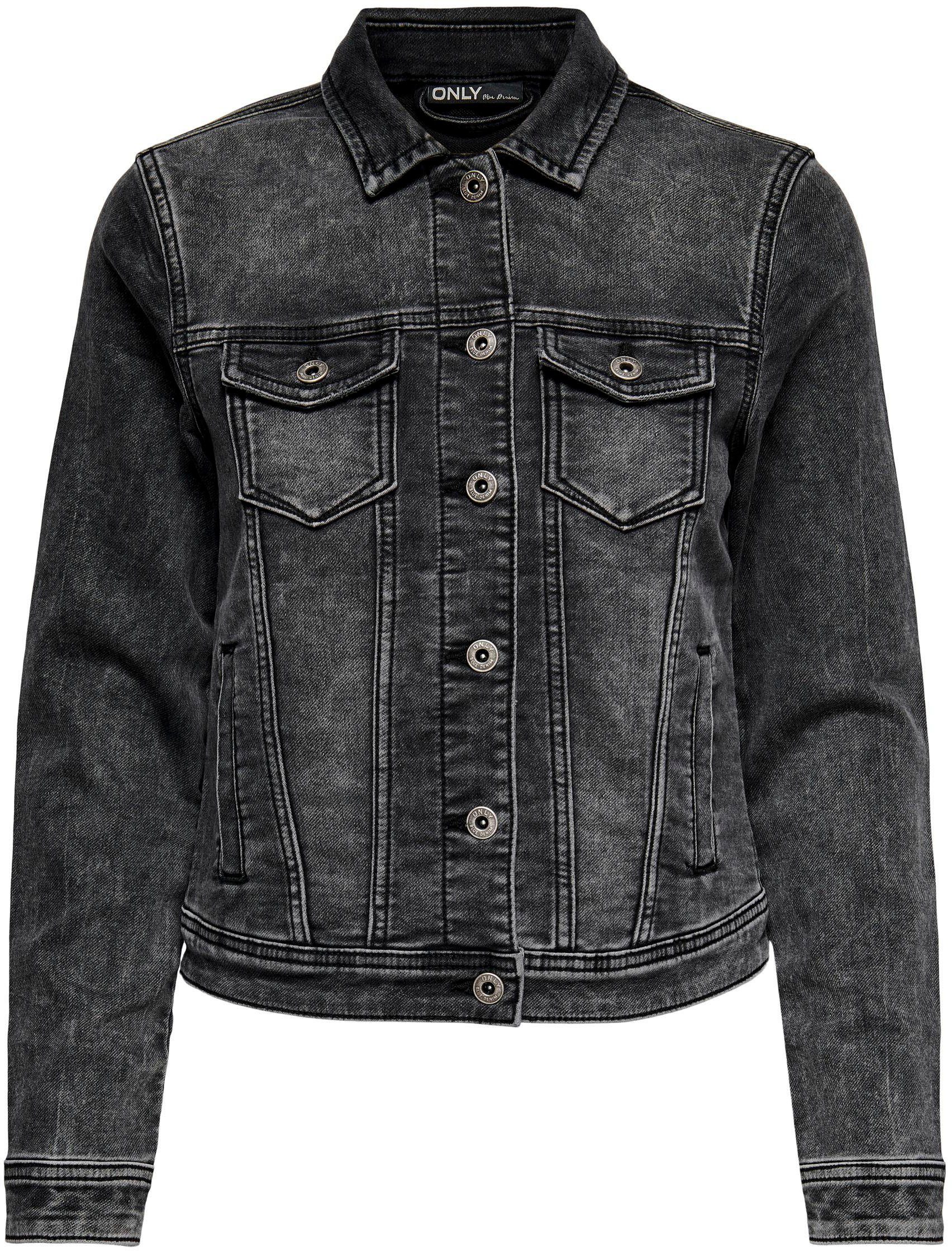 only jeansjack onlalma life grijs
