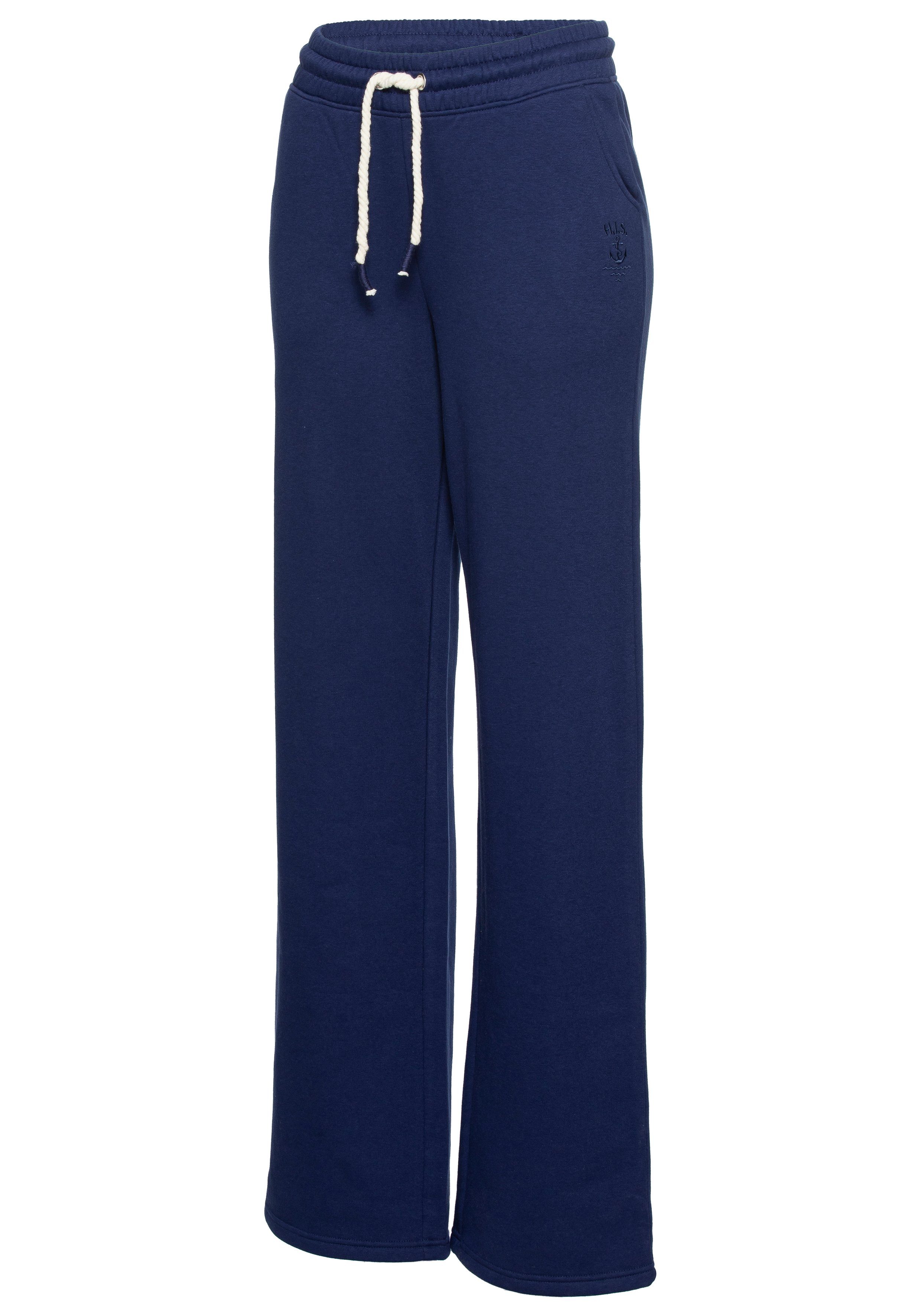H.I.S Sweatbroek met elastische tunnelkoord (1-delig)