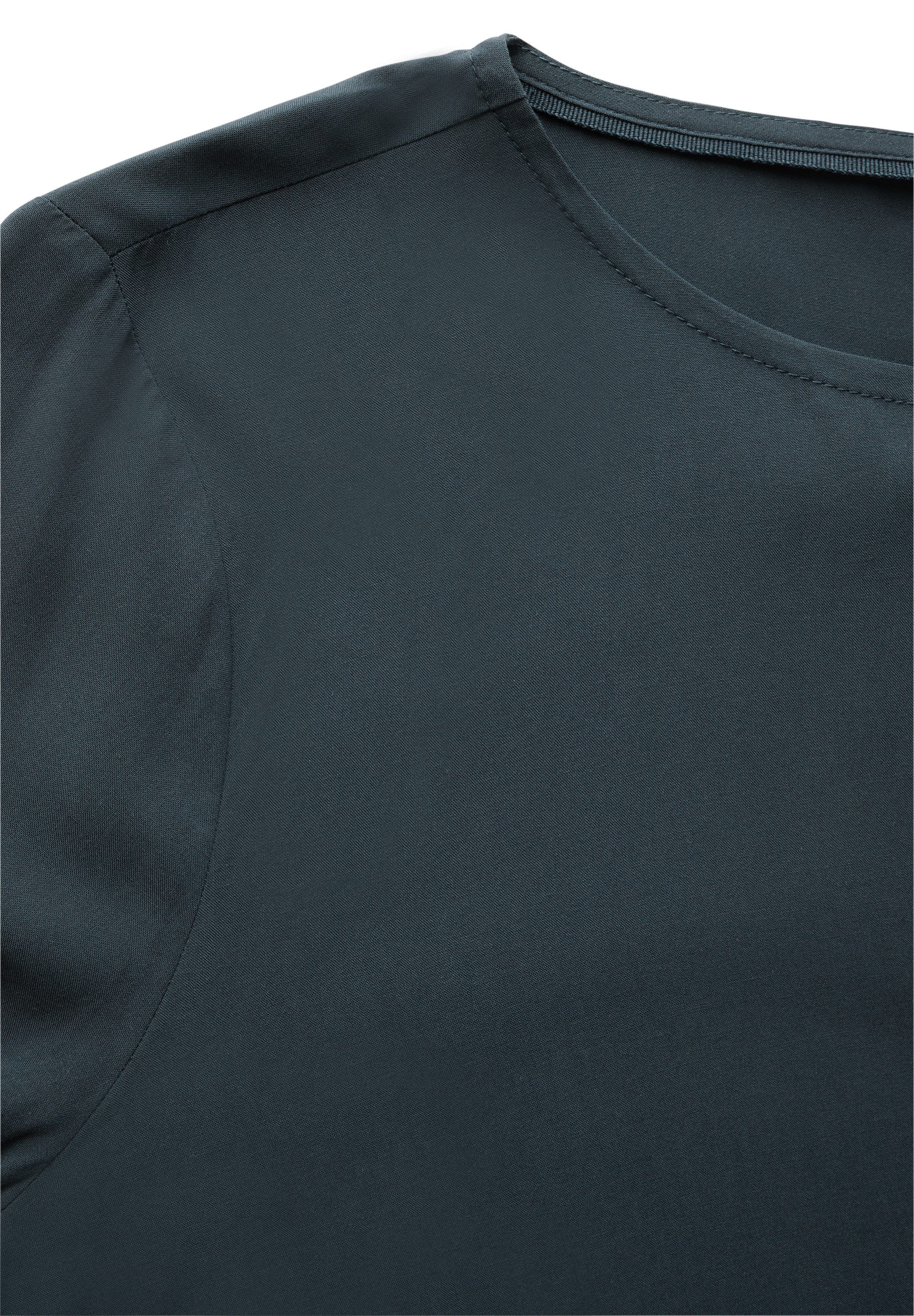 STREET ONE Blouse met lange mouwen met een rijgkoord