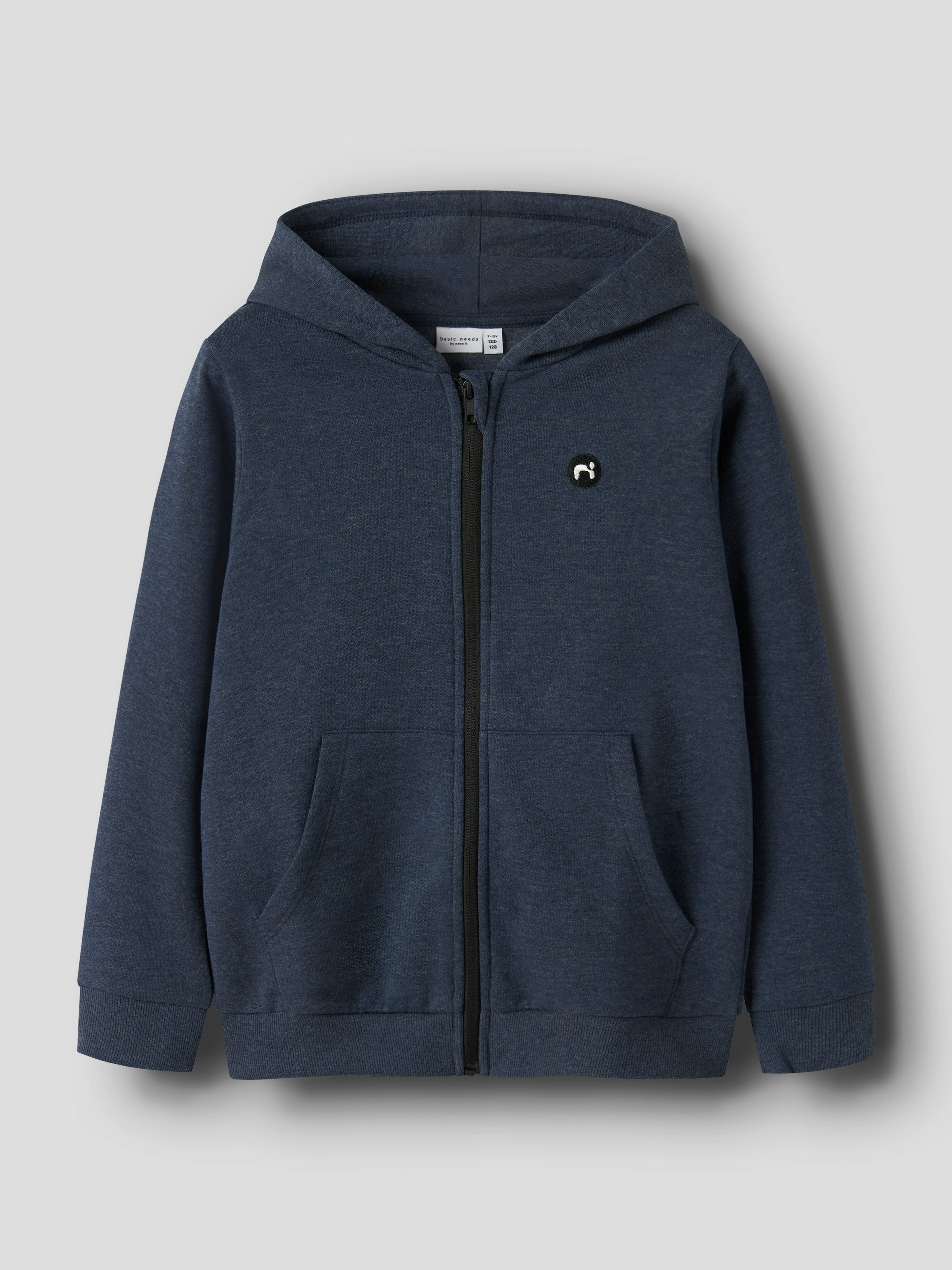 Name It Capuchonsweatvest NKMVIMO LS SWEAT CARD BRU NOOS
