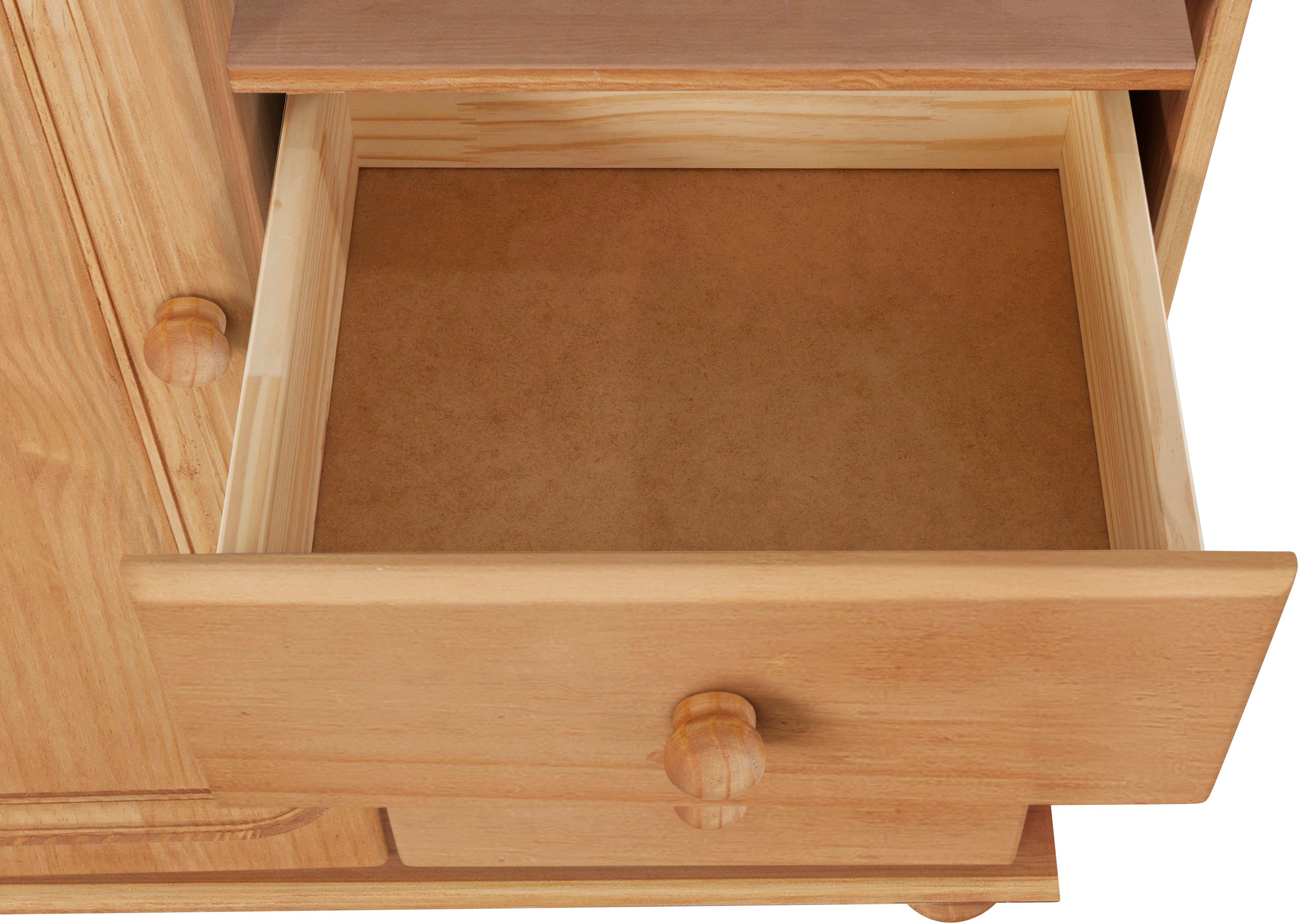 Home affaire Highboard Mette Opbergkast met 3 lades en verstelbare planken