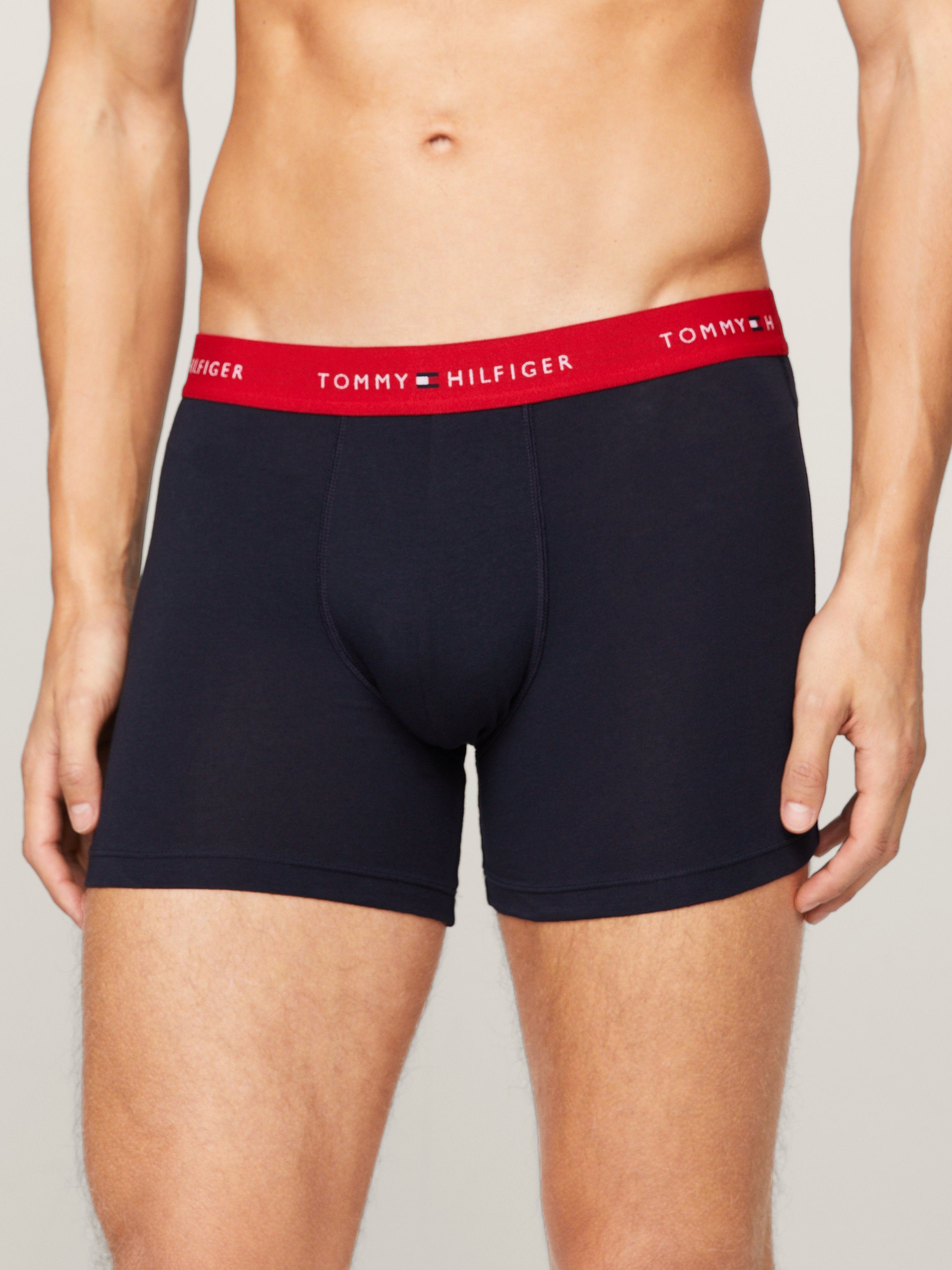 Tommy Hilfiger Underwear Boxershort 3P BOXER BRIEF WB (3 stuks Set van 3)