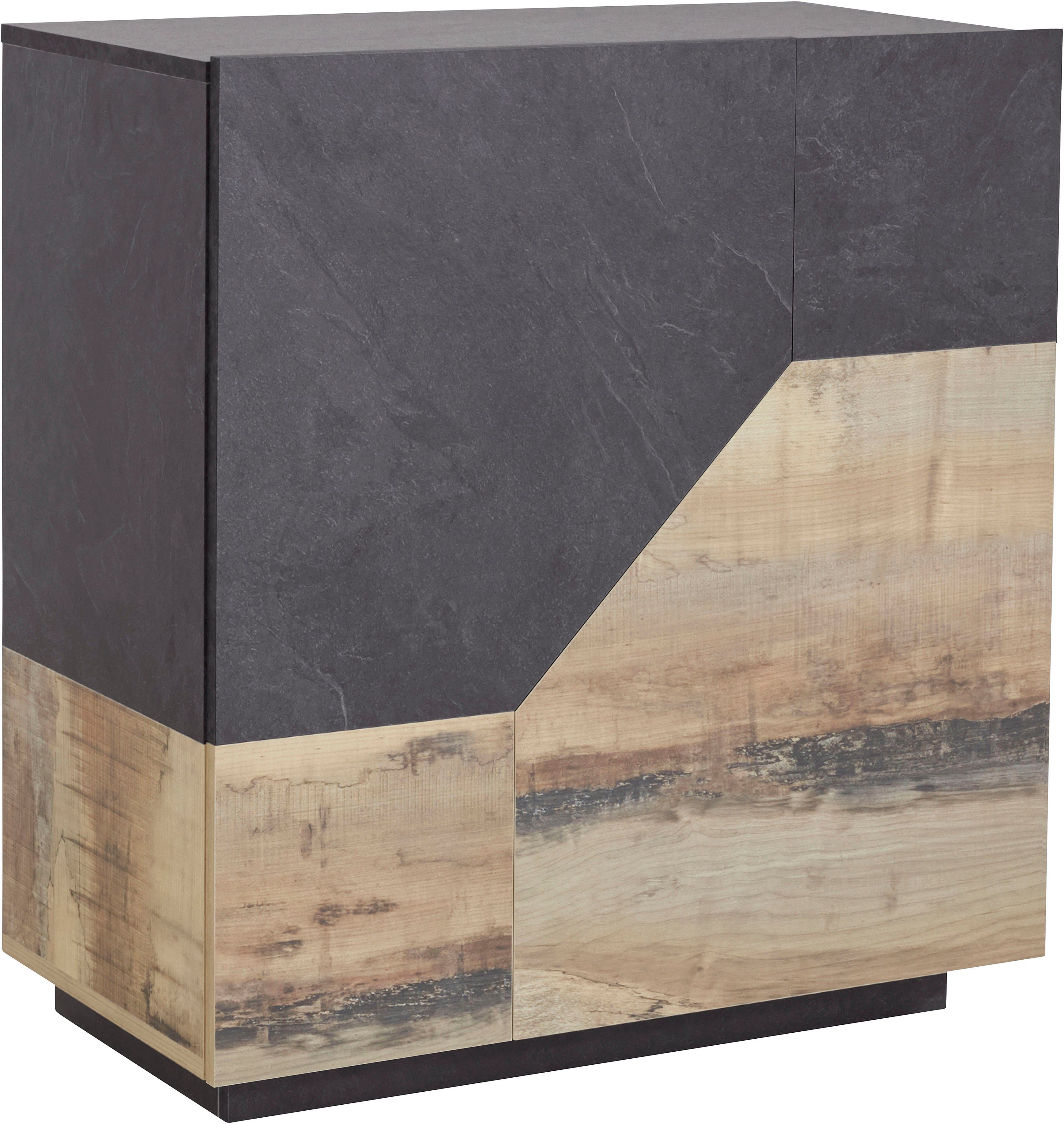 INOSIGN Dressoir ALIEN commode, kast, dressoir met 2 deuren en 2 vakken