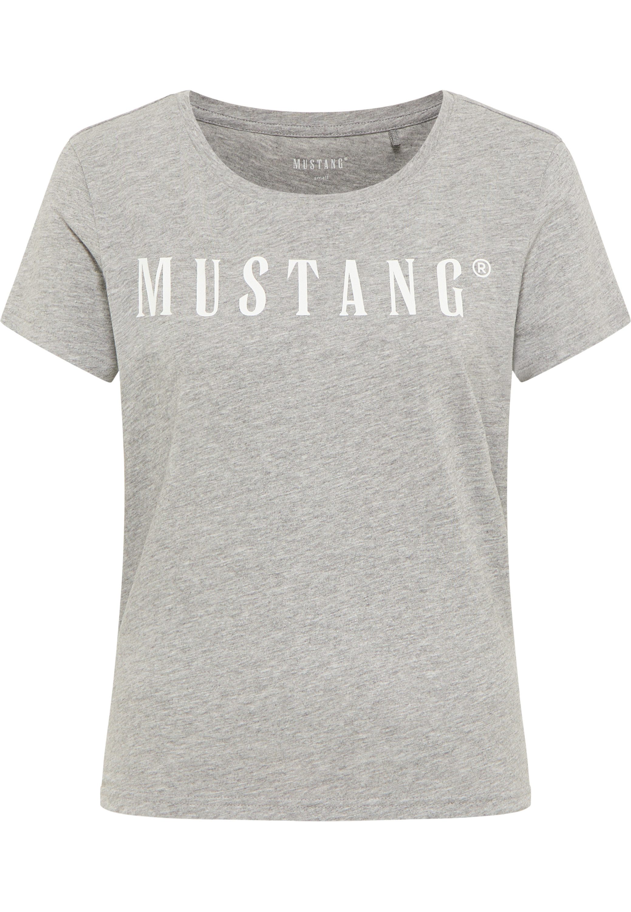 MUSTANG Shirt met korte mouwen Dames stijl Alma