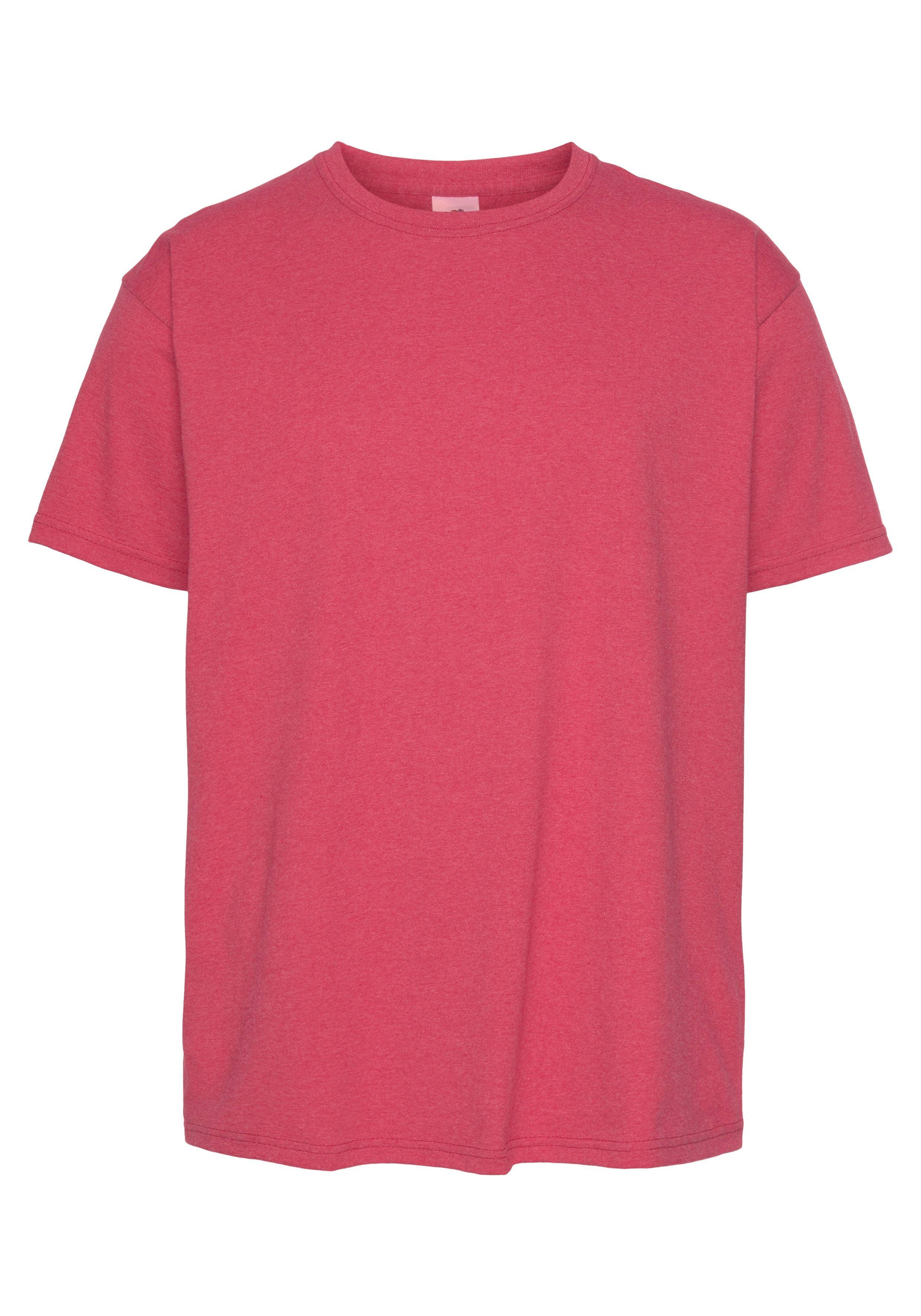 Fruit of the Loom T-shirt van puur katoen (set, 2-delig)