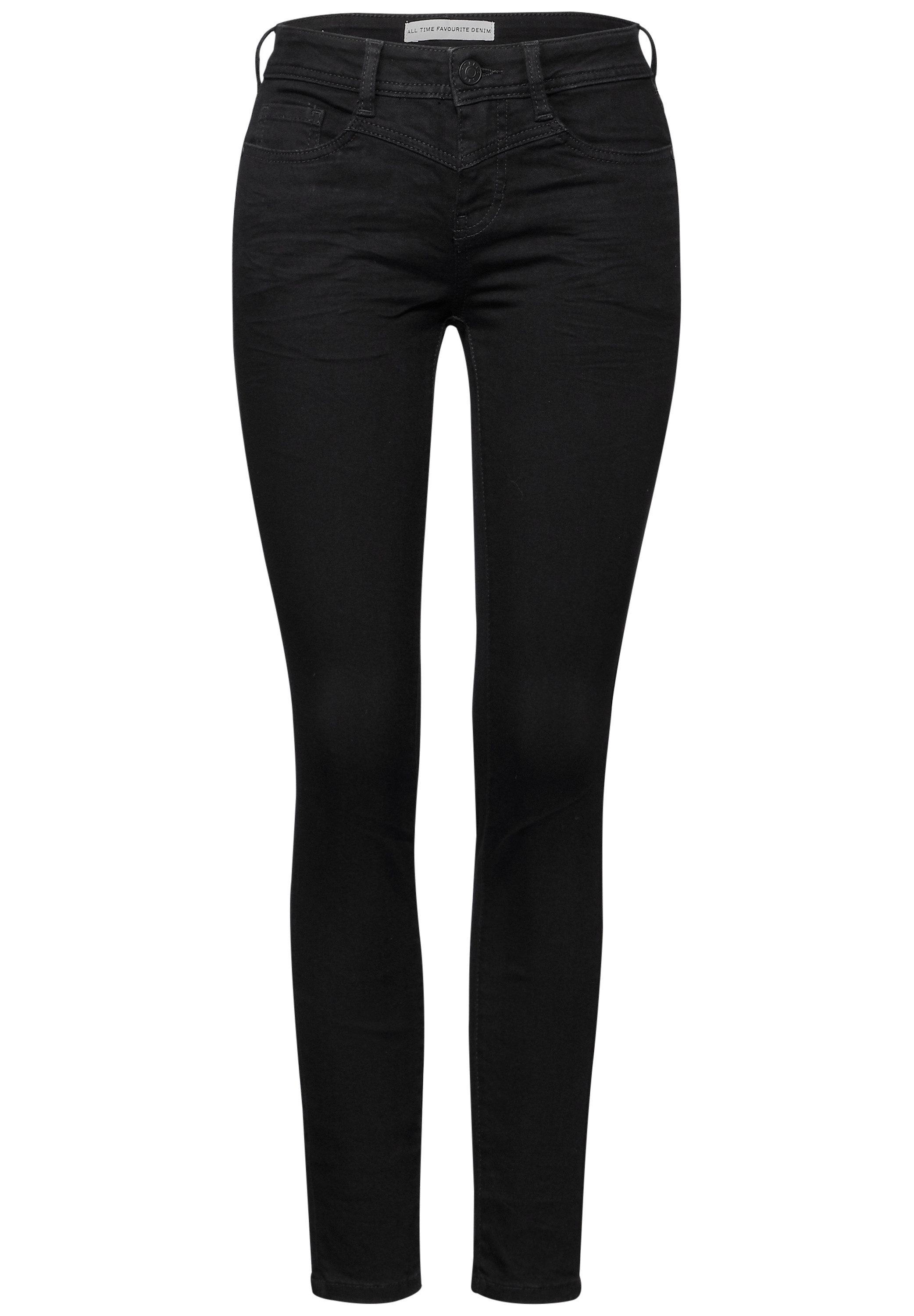 STREET ONE Slim fit jeans Style York met stretch