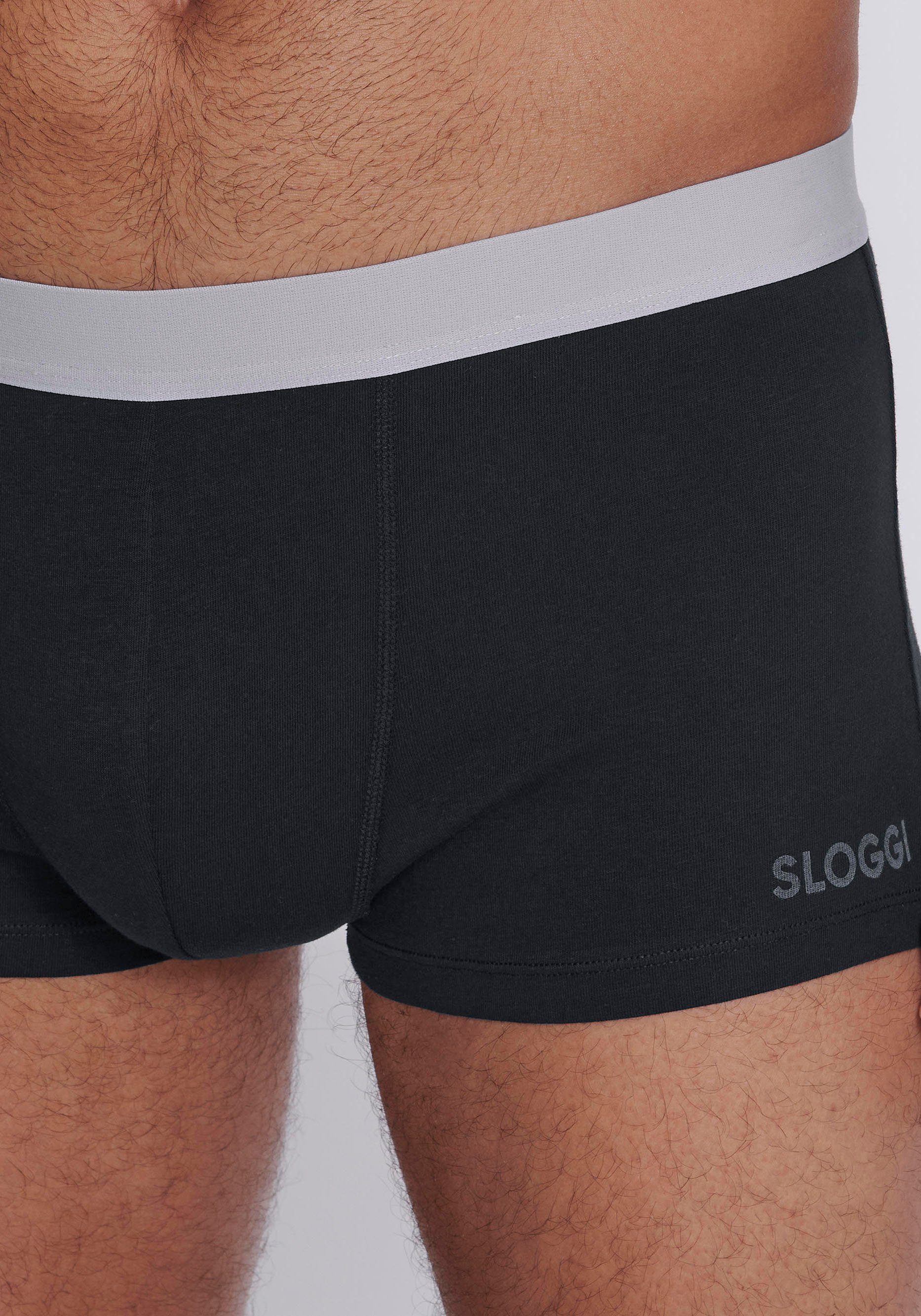 Sloggi Retro hipster Men GO ABC 2.0 Hipster 6P moderne comfortabele basics (6 stuks, Set van 6)