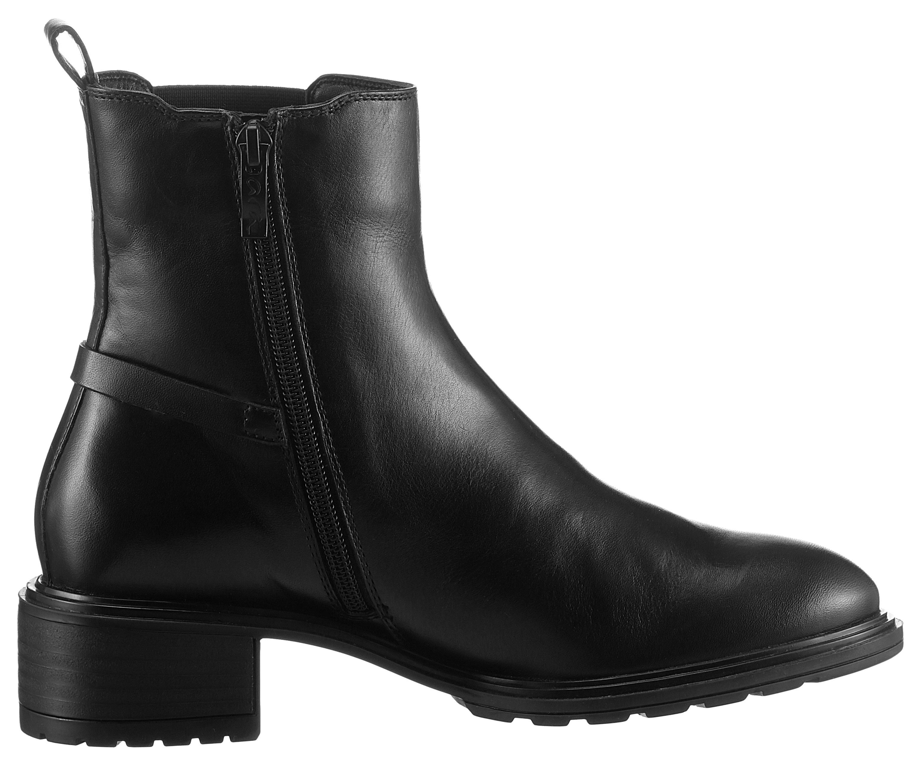 Ara Chelsea-boots Parker enkellaars, blokhak, in comfortabele schoenwijdte g (= breed)