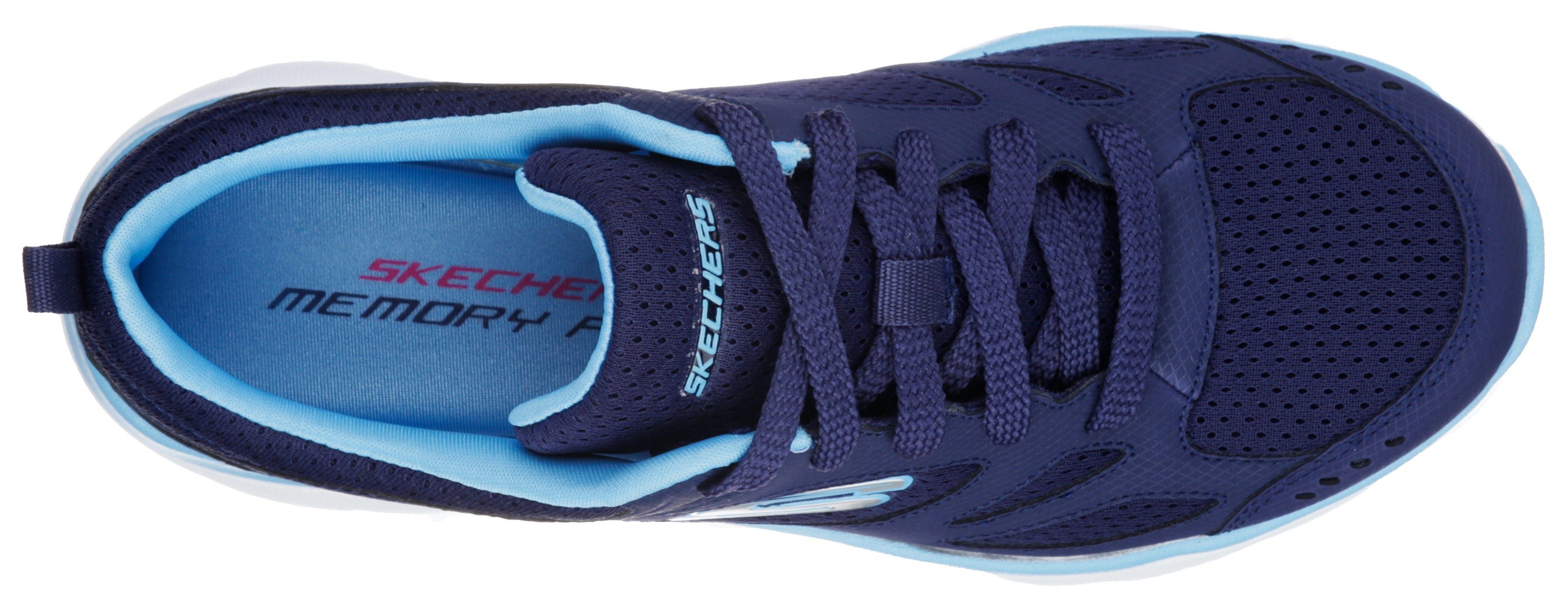 Skechers Sneakers SUMMITS-SUITED Vrijetijdsschoen, trainingsschoen, veterschoen met zachte padding