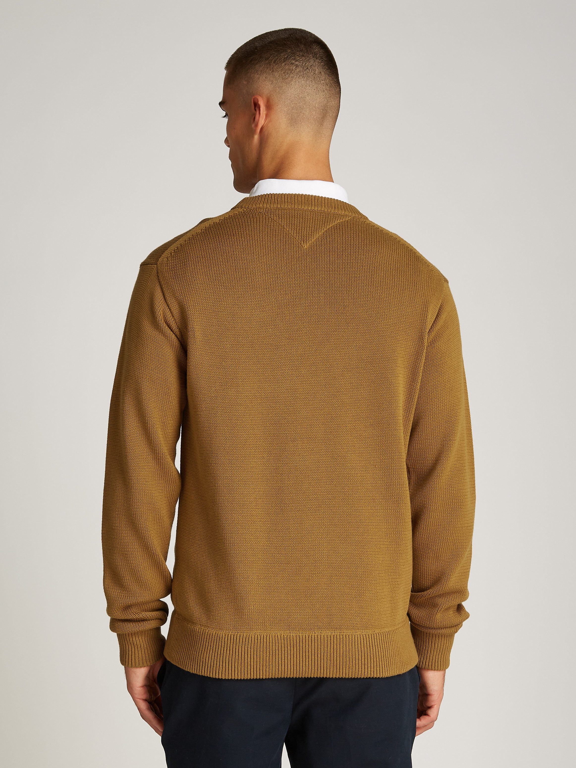 Tommy Hilfiger Gebreide trui CHUNKY COTTON C NECK