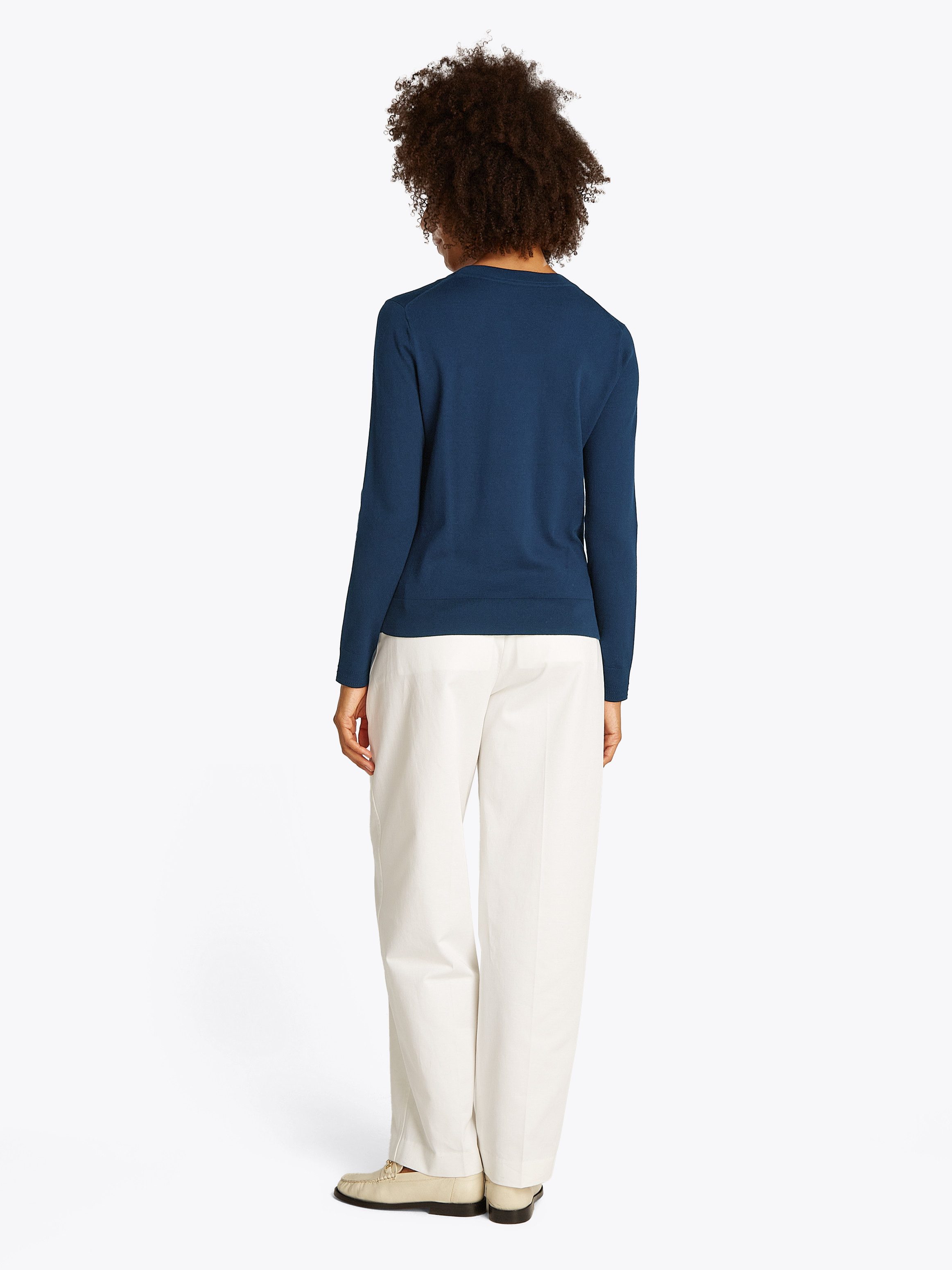 Tommy Hilfiger Trui met ronde hals CO JERSEY STITCH LS C-NK SWT