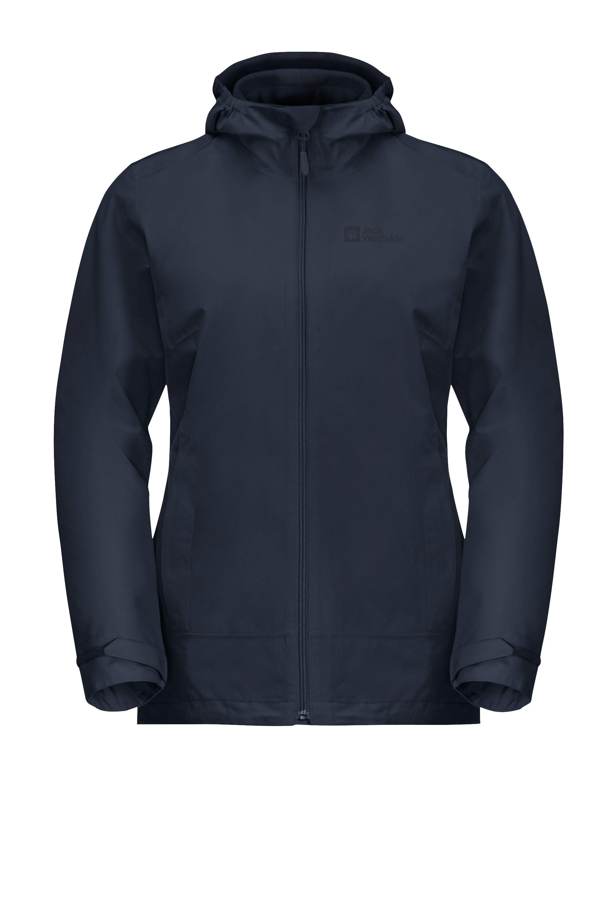 Jack Wolfskin Functioneel 3-in-1-jack MOONRISE 3IN1 JKT W met waterafstotende ritsen