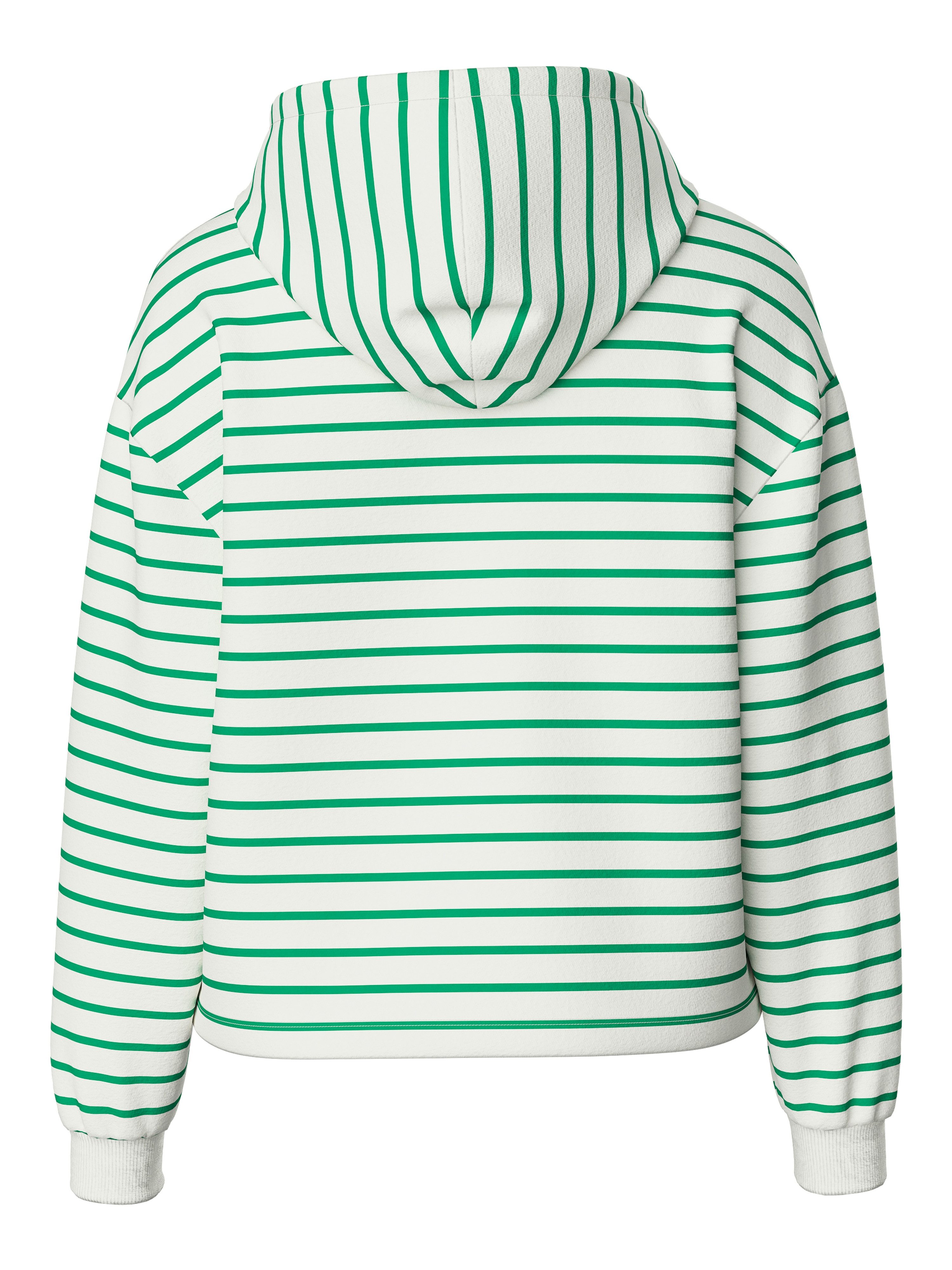 pieces Hoodie PCCHILLI LS HOODIE STRIPES EMB NOOS BC