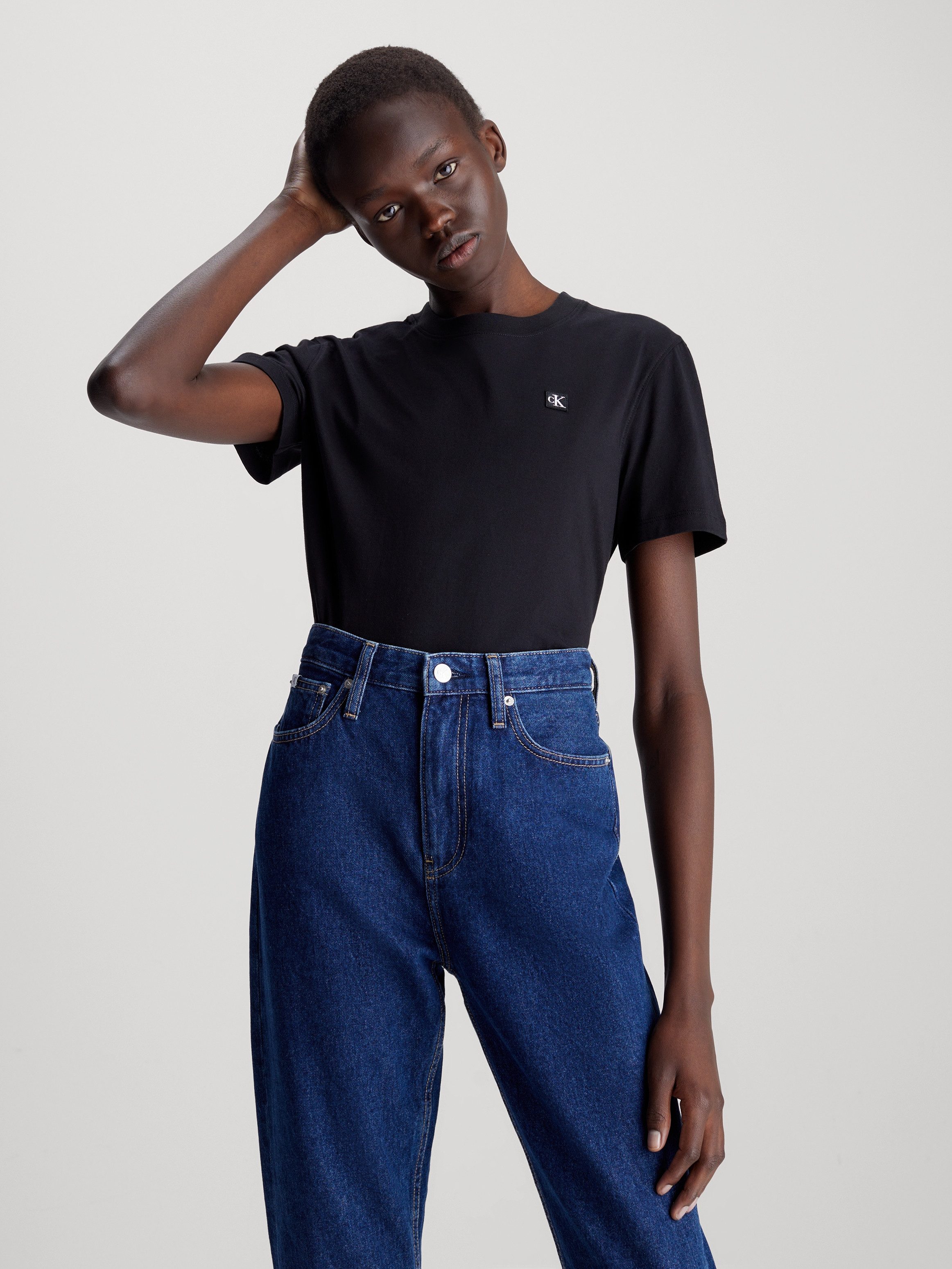 Calvin Klein T-shirt CK EMBRO BADGE REGULAR TEE