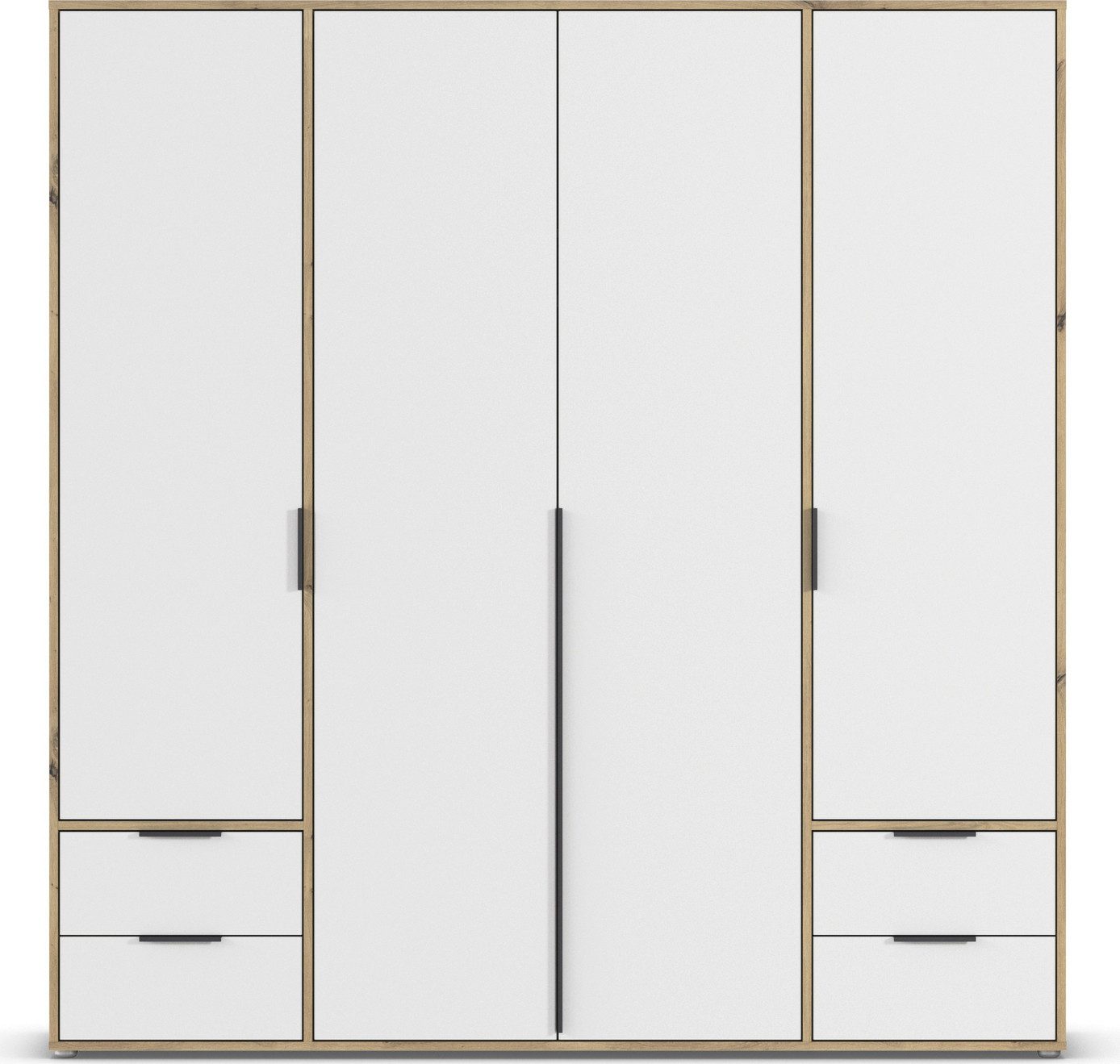 rauch Draaideurkast Kledingkast Kast Garderobe Wasmand NAGATA veel Opbergruimte